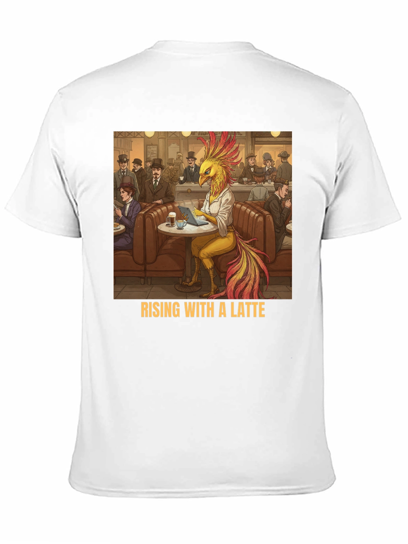 Rising with a Latte T-Shirt