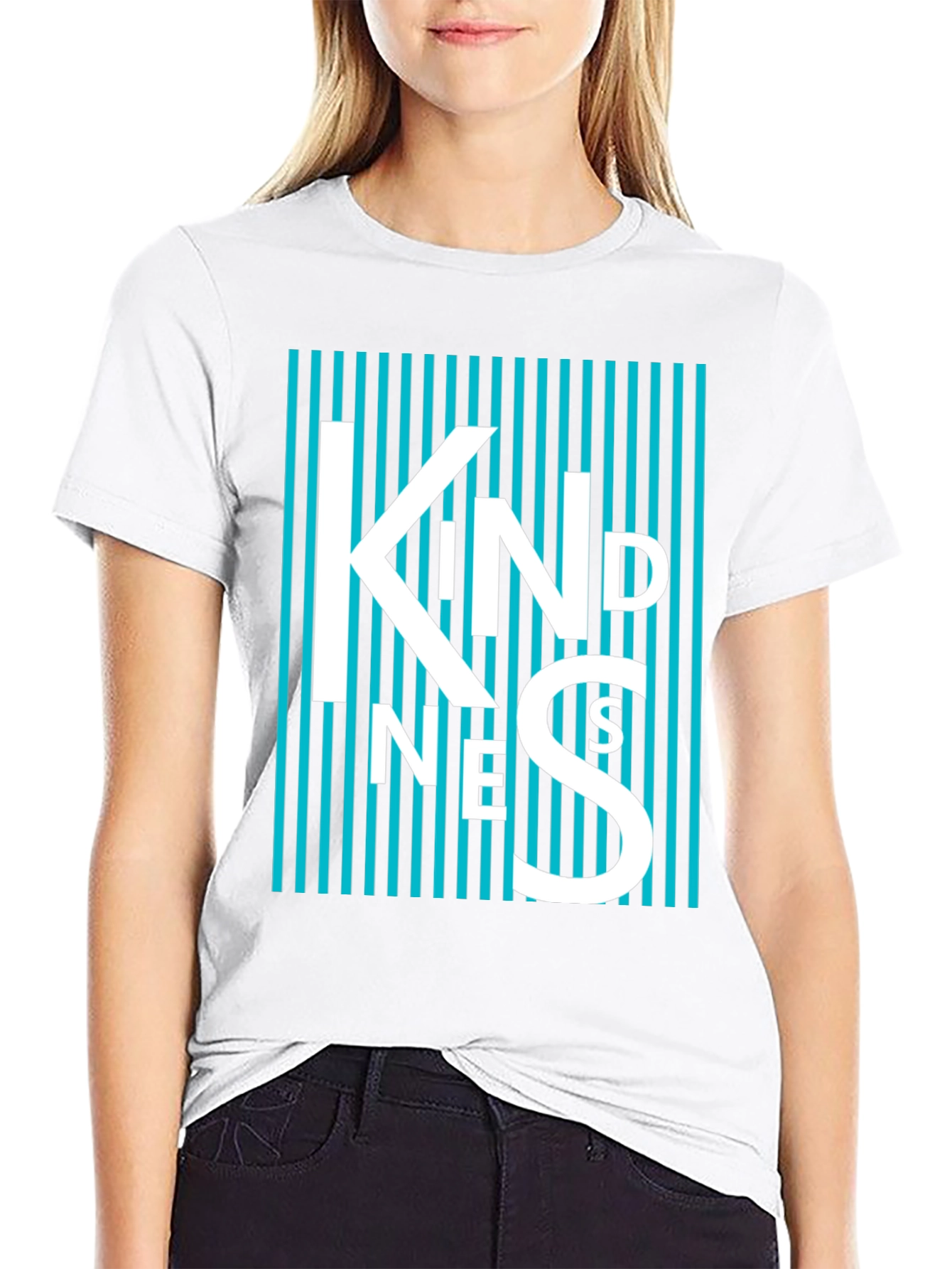 Kindness Graphic Tee - Black T-Shirt