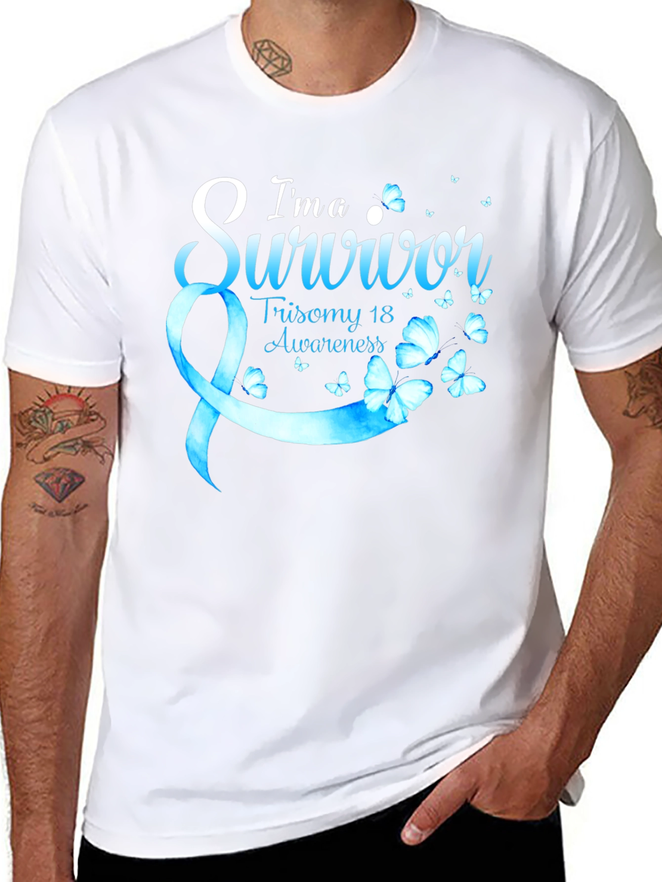 Trisomy 18 Awareness Survivor T-Shirt