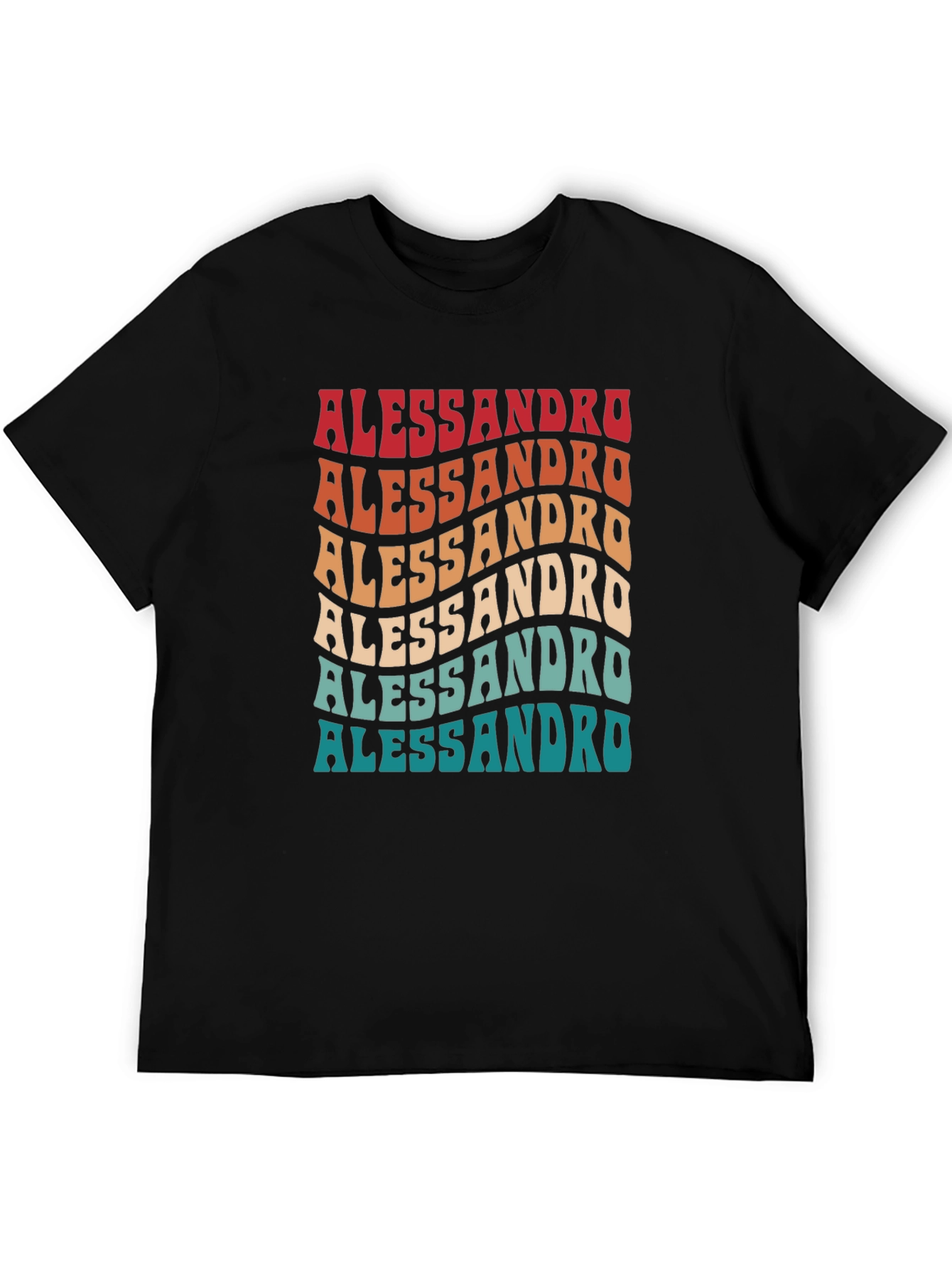 Retro Alessandro Name Tee - Cool Personalized Gift!
