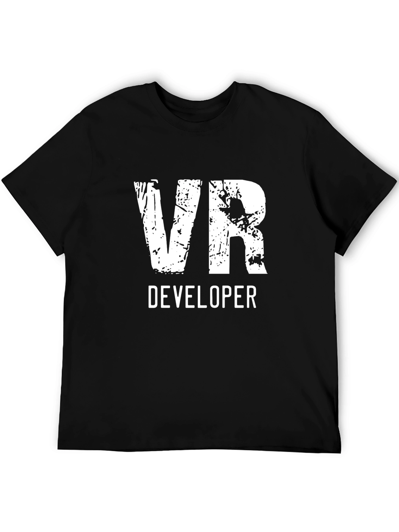 VR Developer Black Graphic Tee