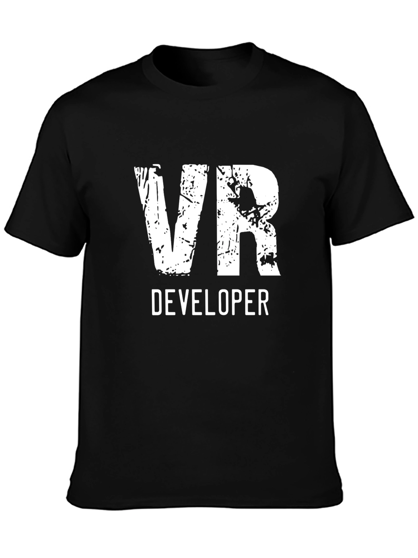 VR Developer Black Graphic Tee