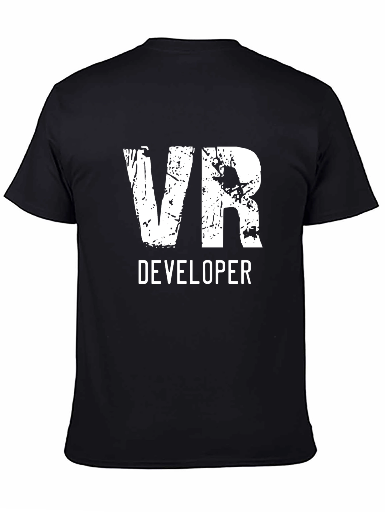 VR Developer Black Graphic Tee