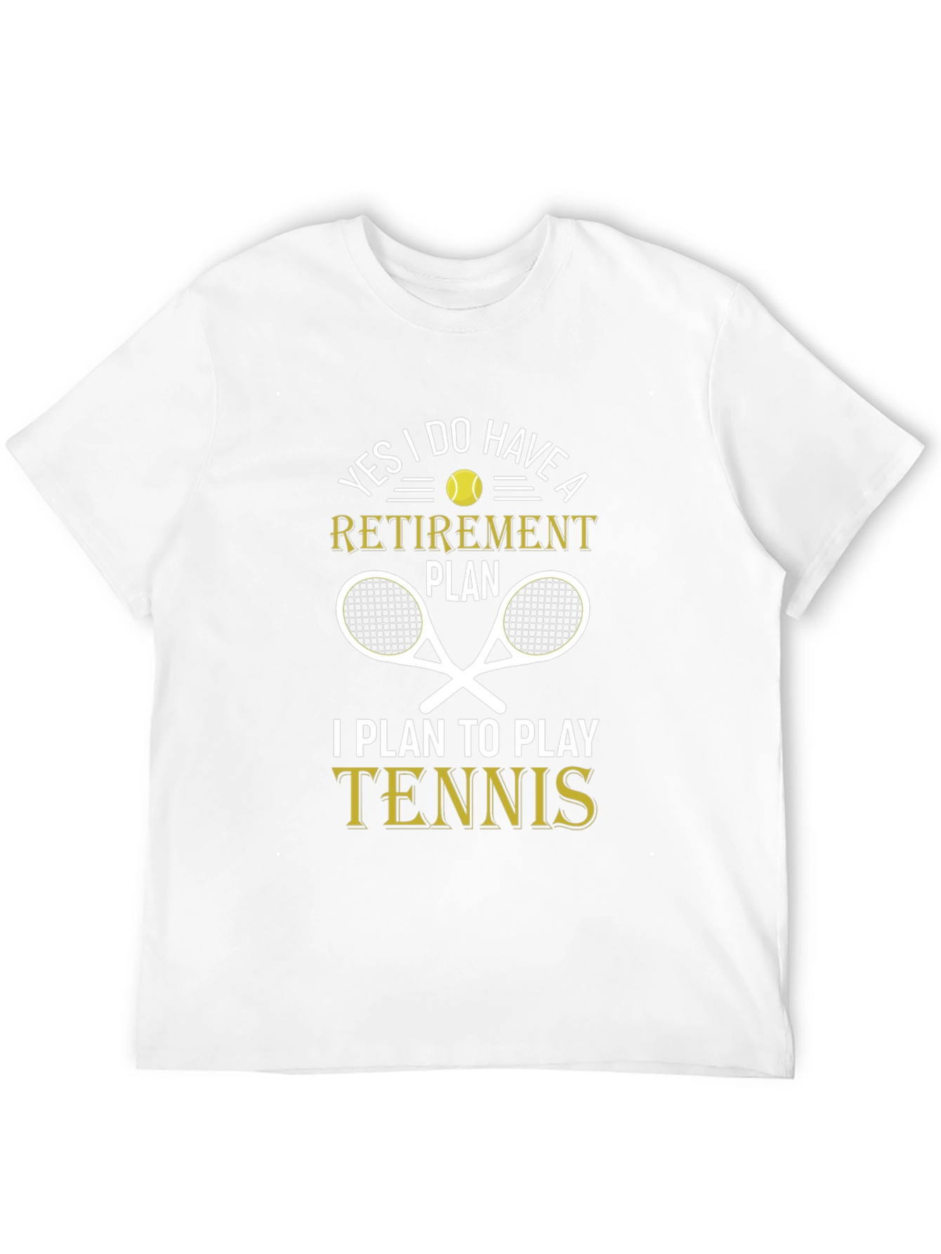 Tennis Retirement Plan T-Shirt