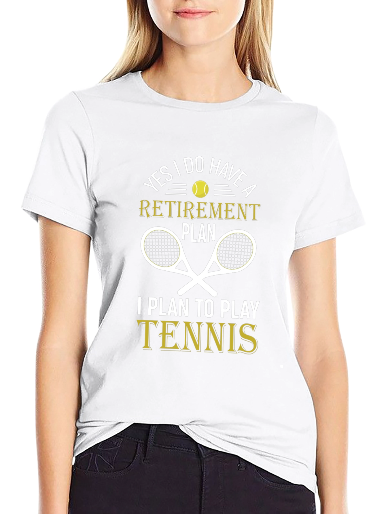 Tennis Retirement Plan T-Shirt