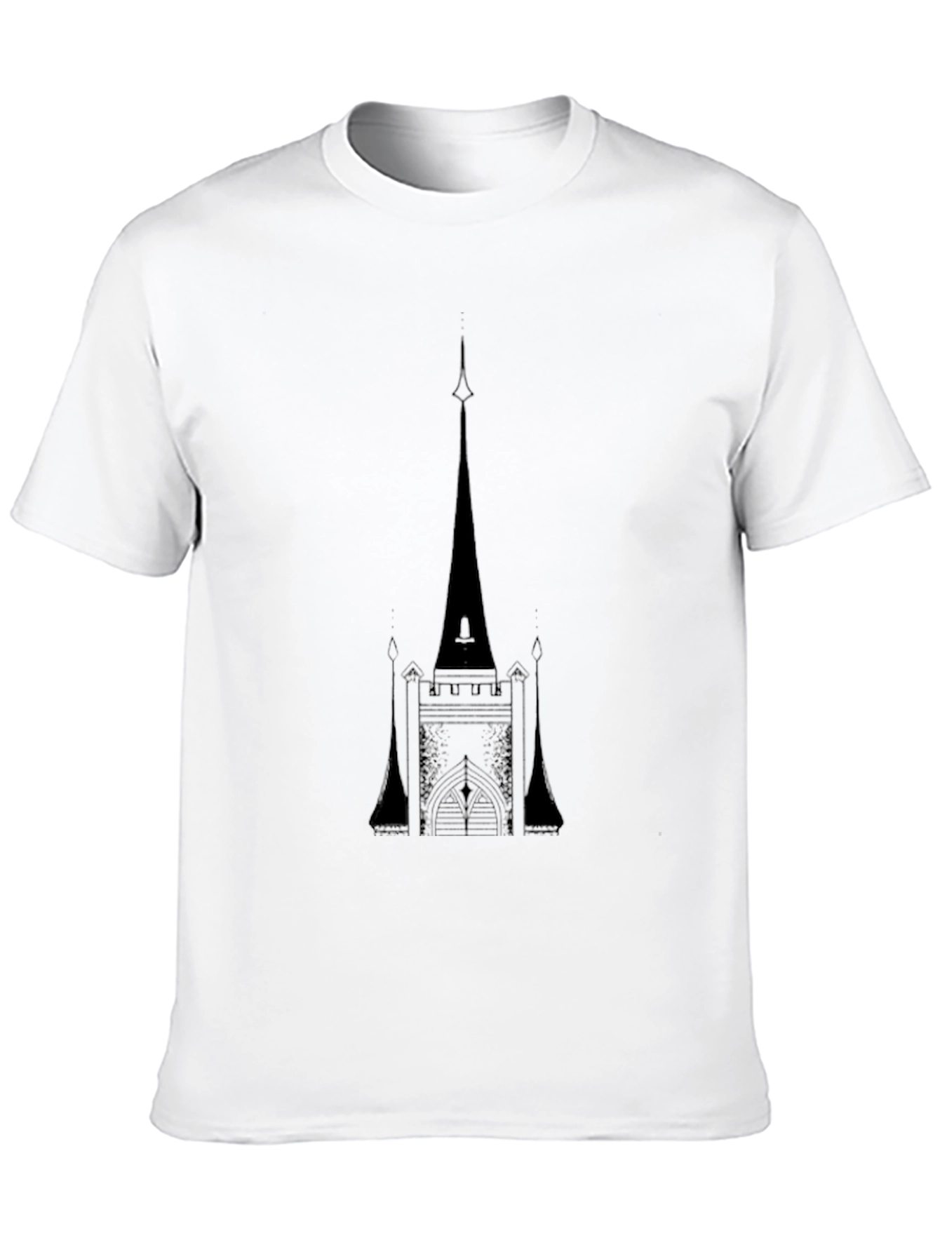 Gothic Castle Tee - Dark Style