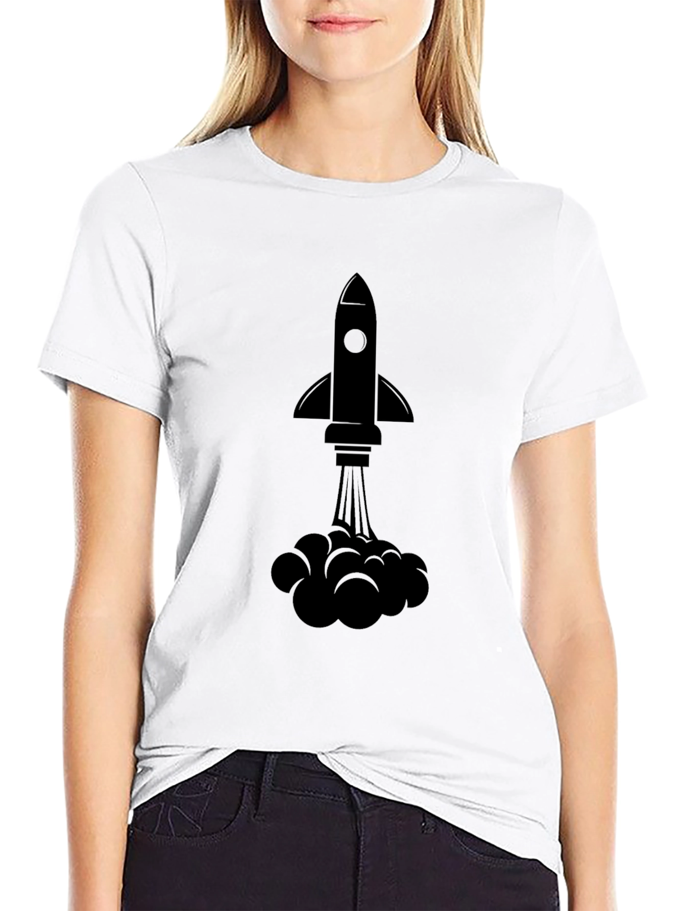 Rocket Launch Graphic T-Shirt