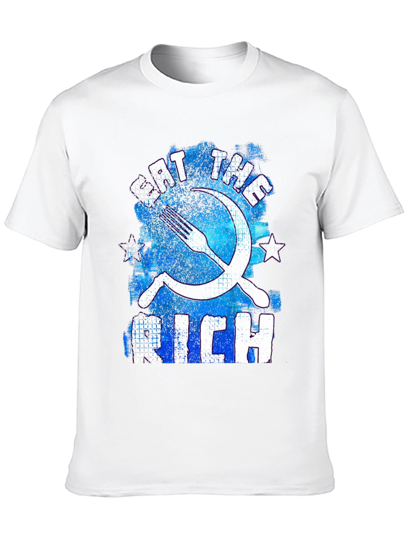Eat the Rich T-Shirt - Distressed Graphic Tee