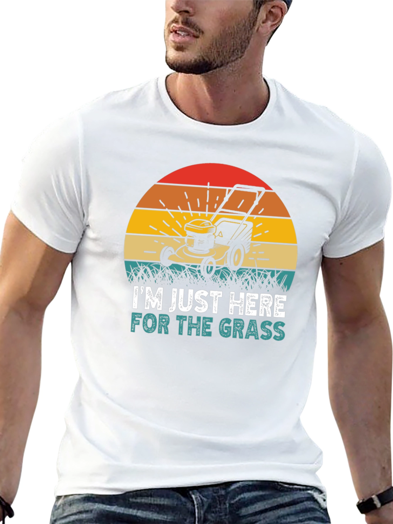 Im Just Here for the Grass T-Shirt