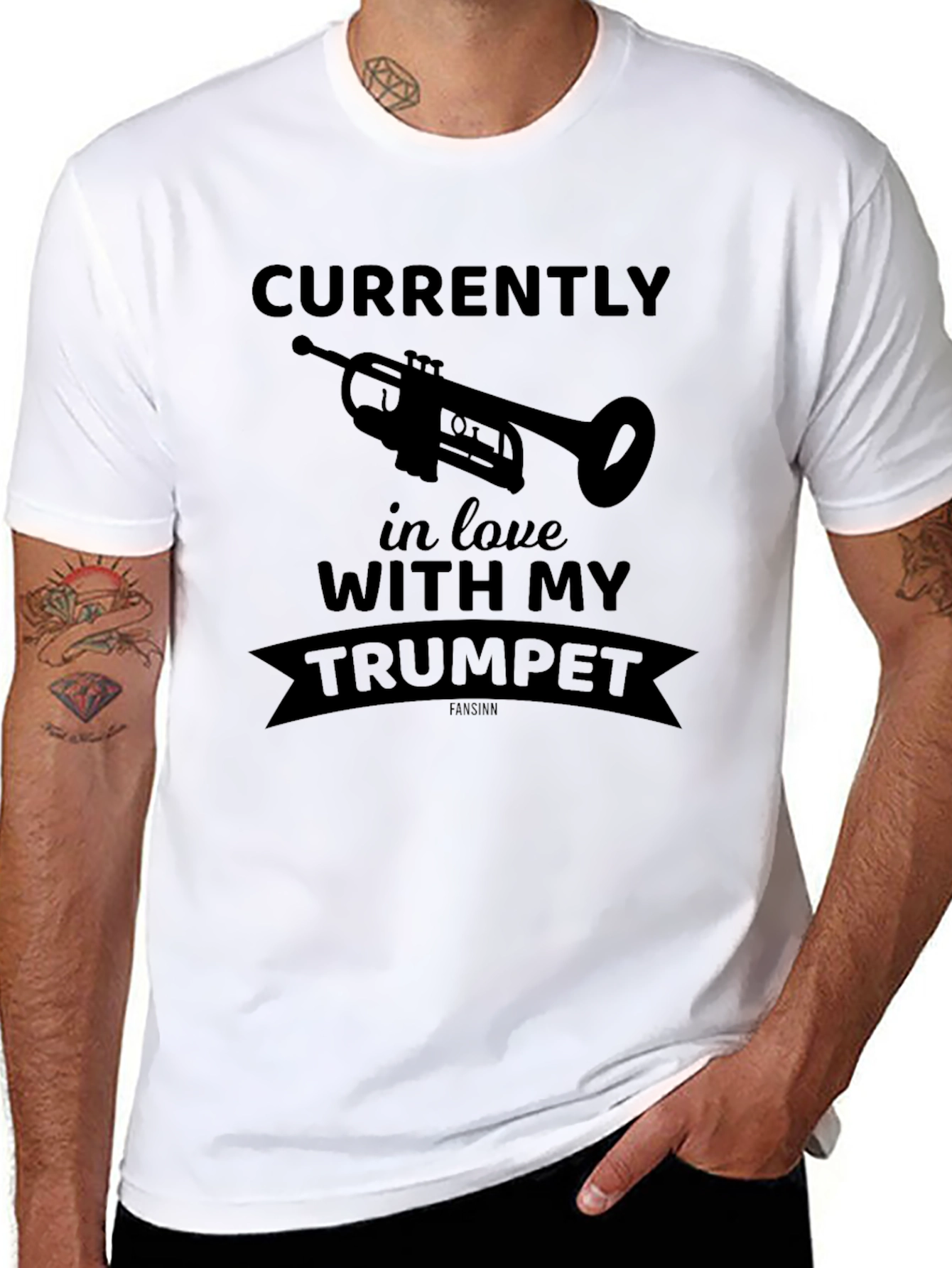 Trumpet Lover Graphic T-Shirt