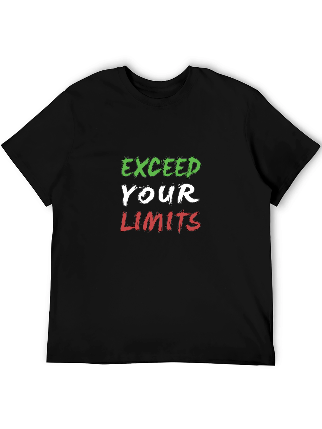 Exceed Your Limits Graphic Tee - Black
