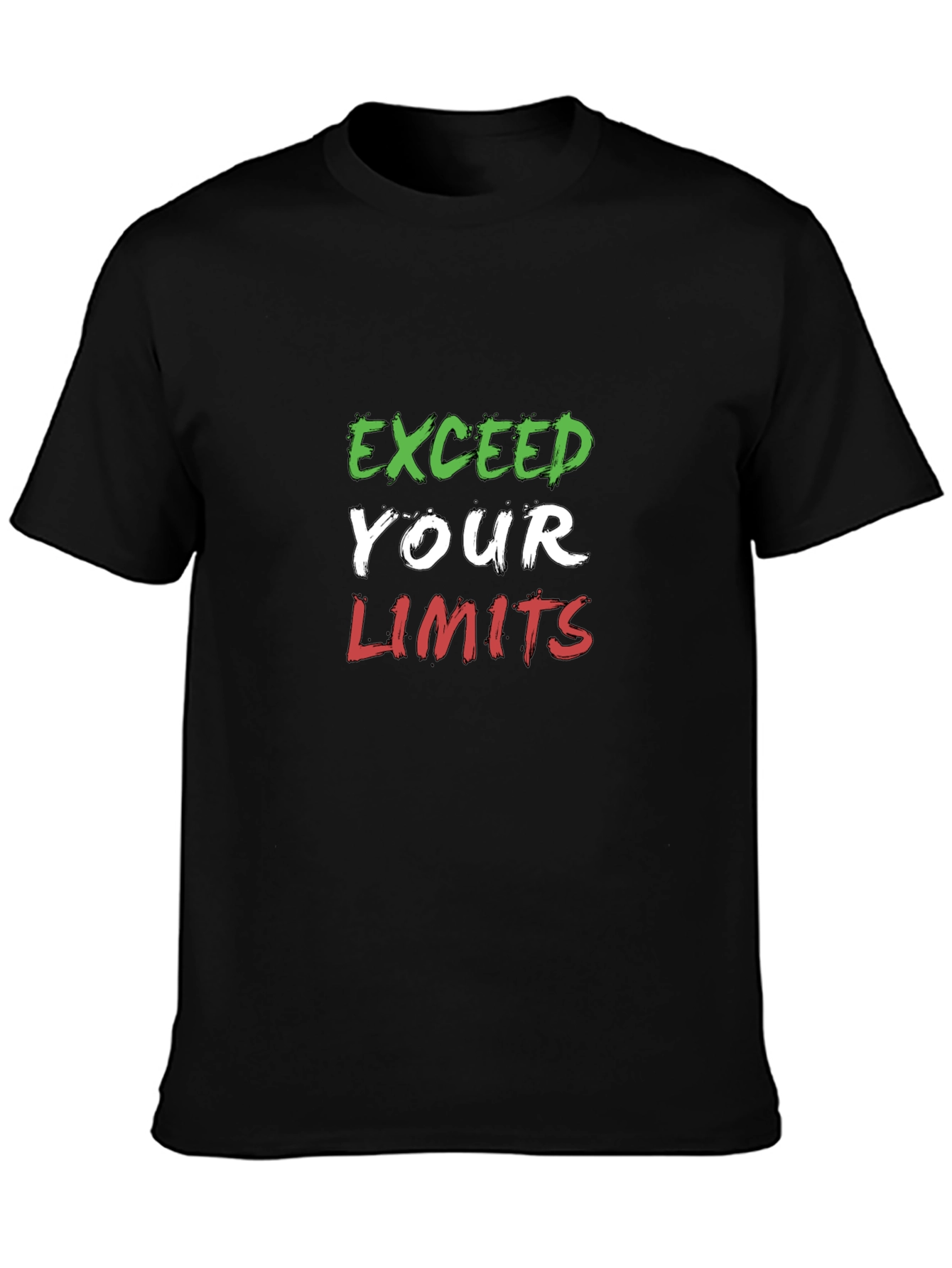 Exceed Your Limits Graphic Tee - Black