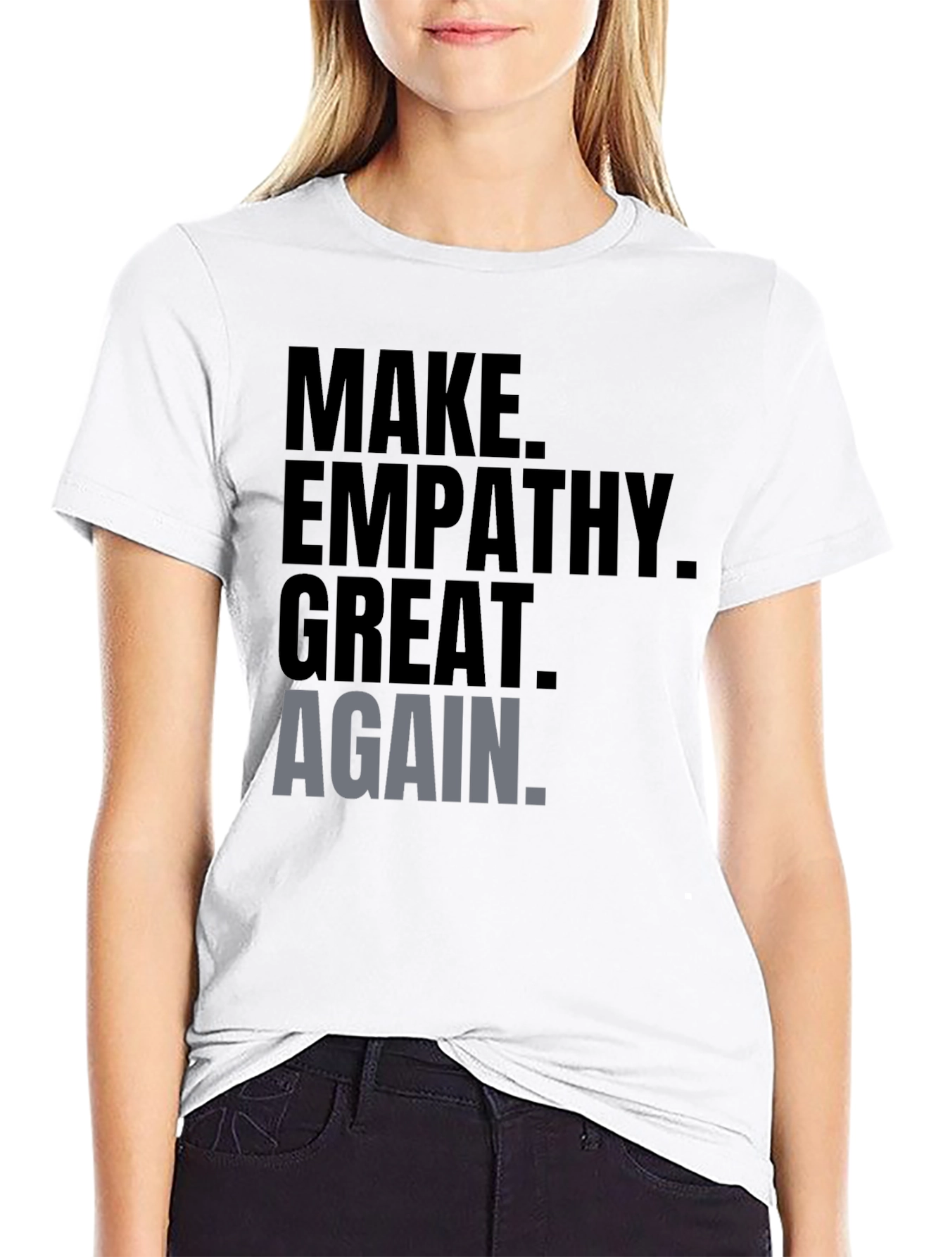 Make Empathy Great Again Graphic Tee - Mens