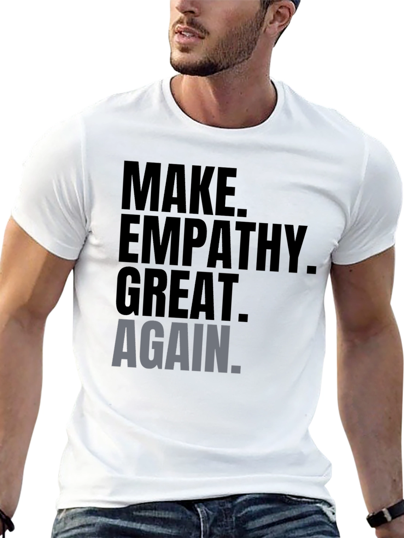 Make Empathy Great Again Graphic Tee - Mens