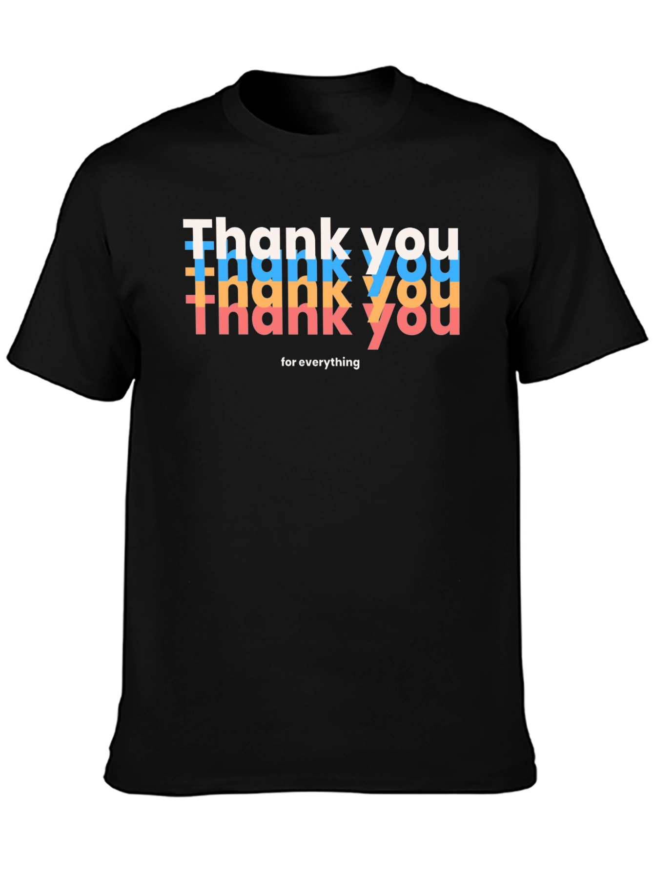Thank You Graphic T-Shirt - Express Gratitude