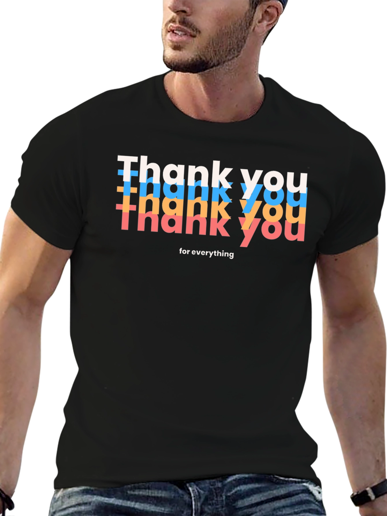 Thank You Graphic T-Shirt - Express Gratitude