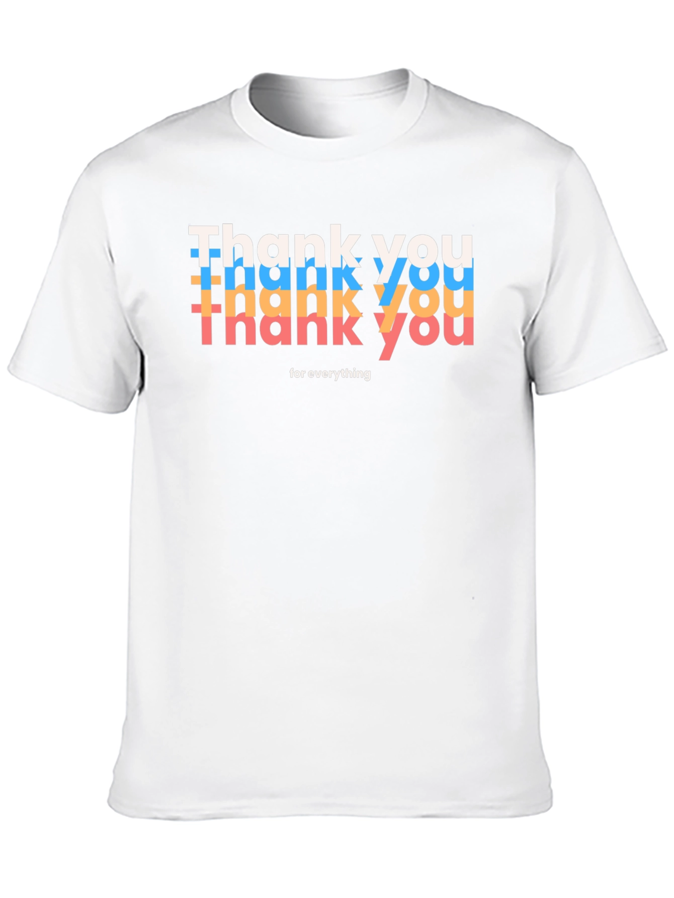Thank You Graphic T-Shirt - Express Gratitude