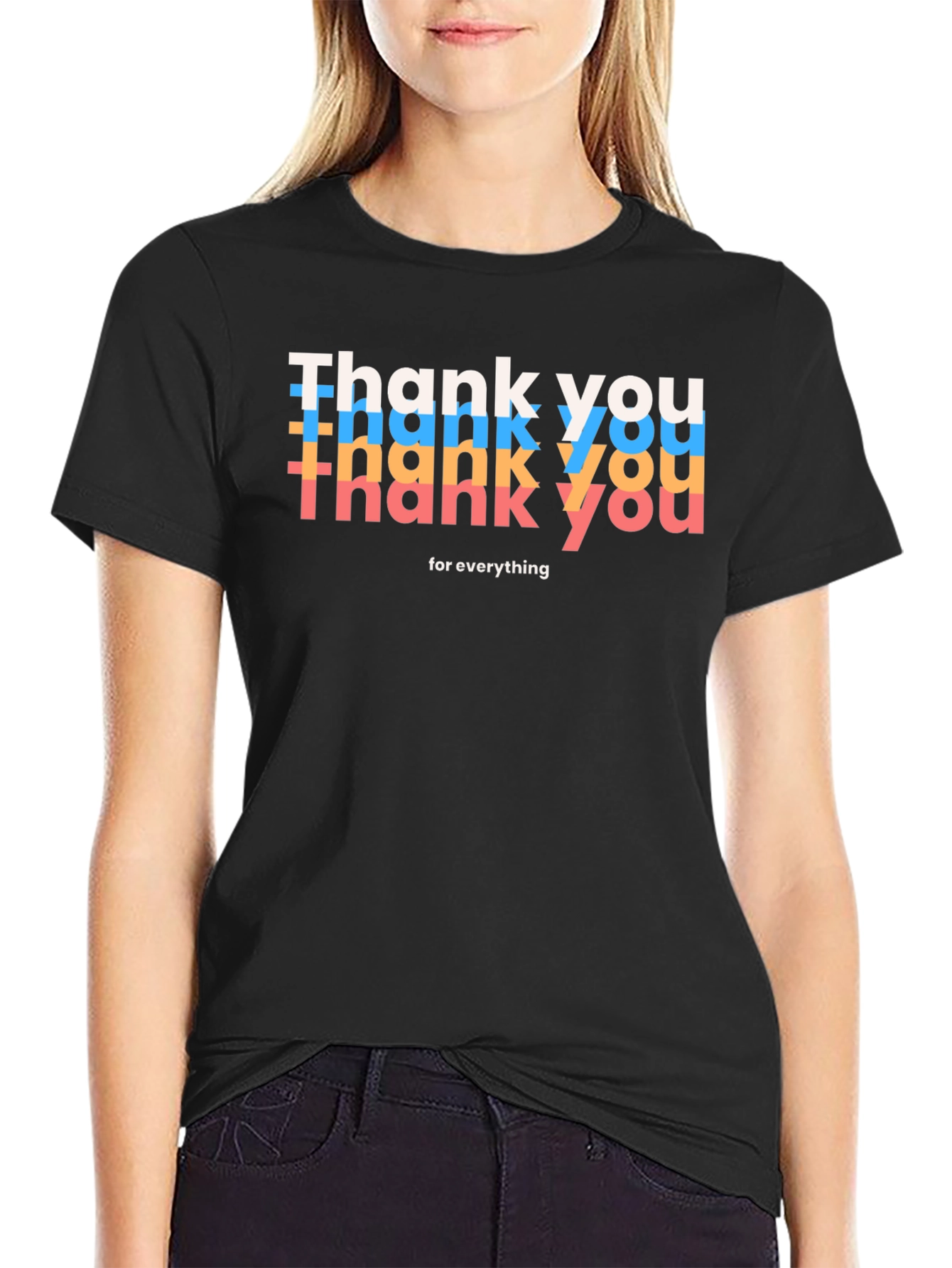 Thank You Graphic T-Shirt - Express Gratitude
