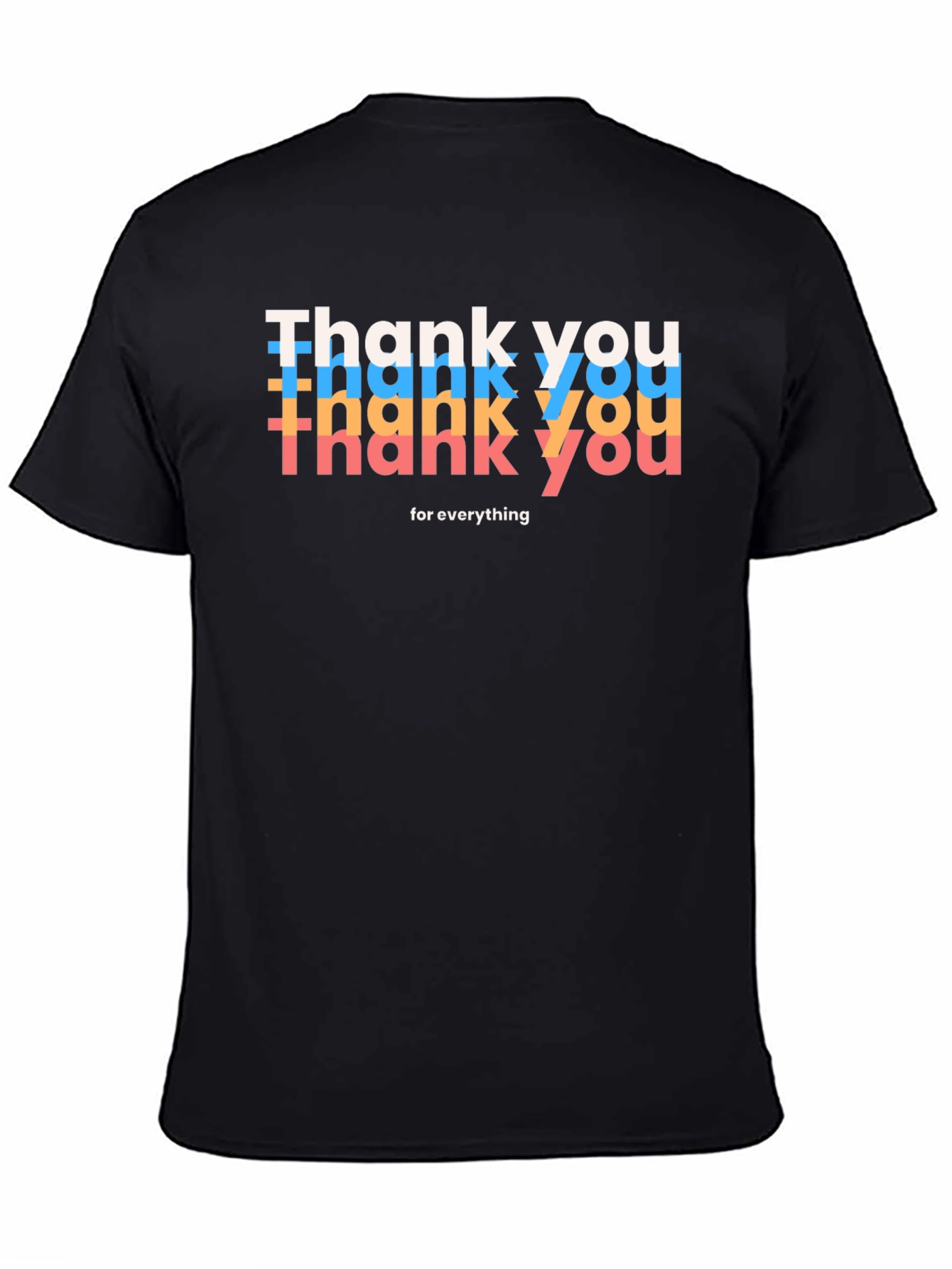 Thank You Graphic T-Shirt - Express Gratitude