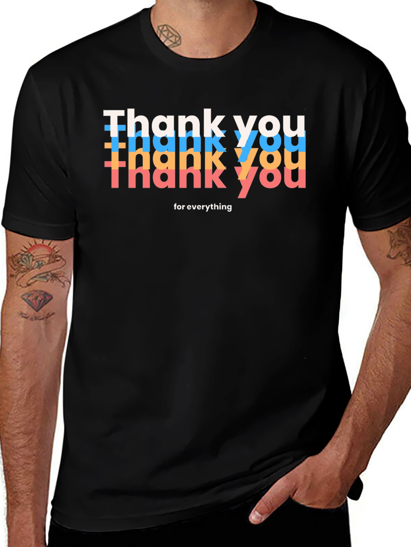 Thank You Graphic T-Shirt - Express Gratitude