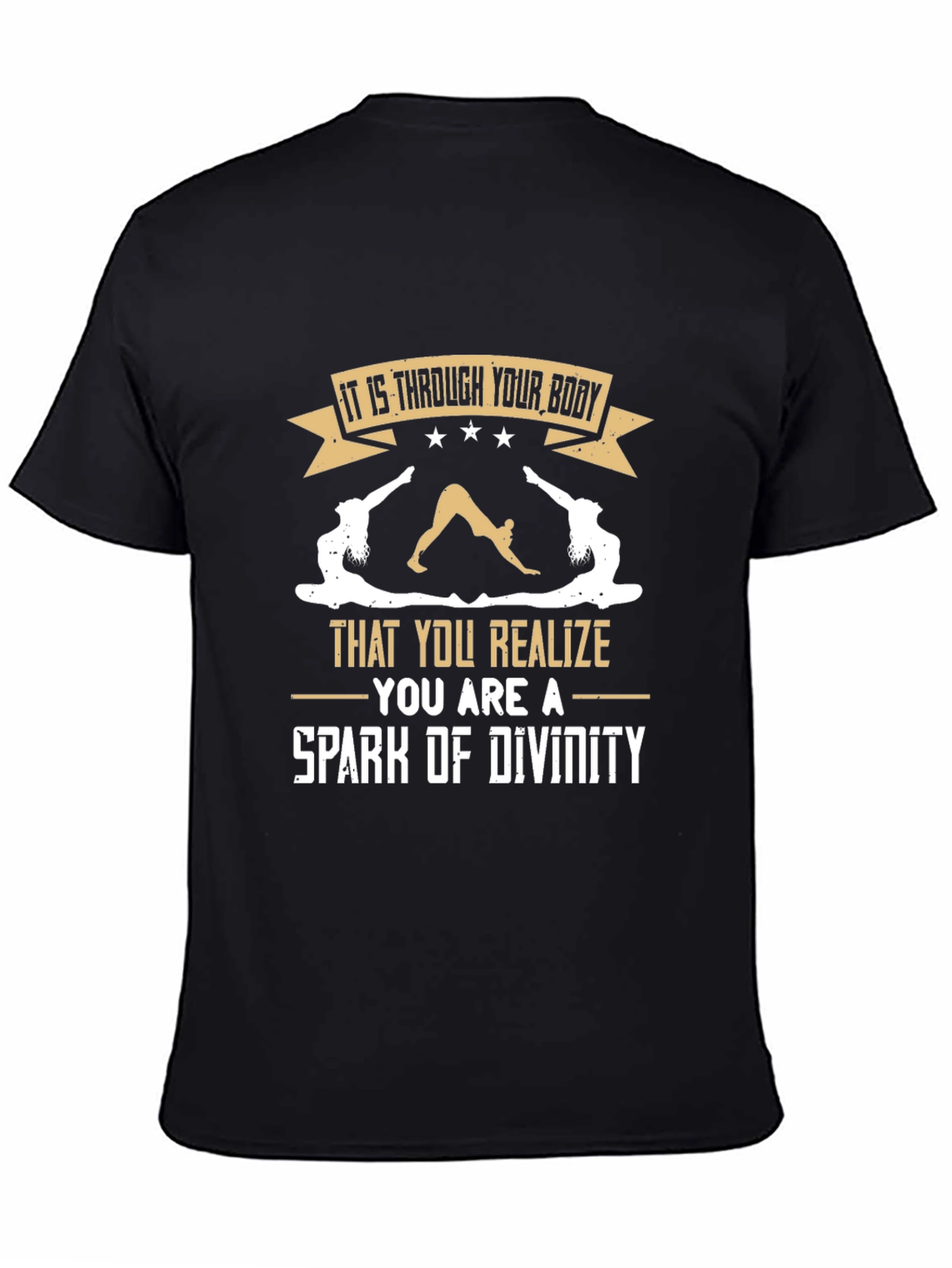 Yoga Spark of Divinity Graphic Tee