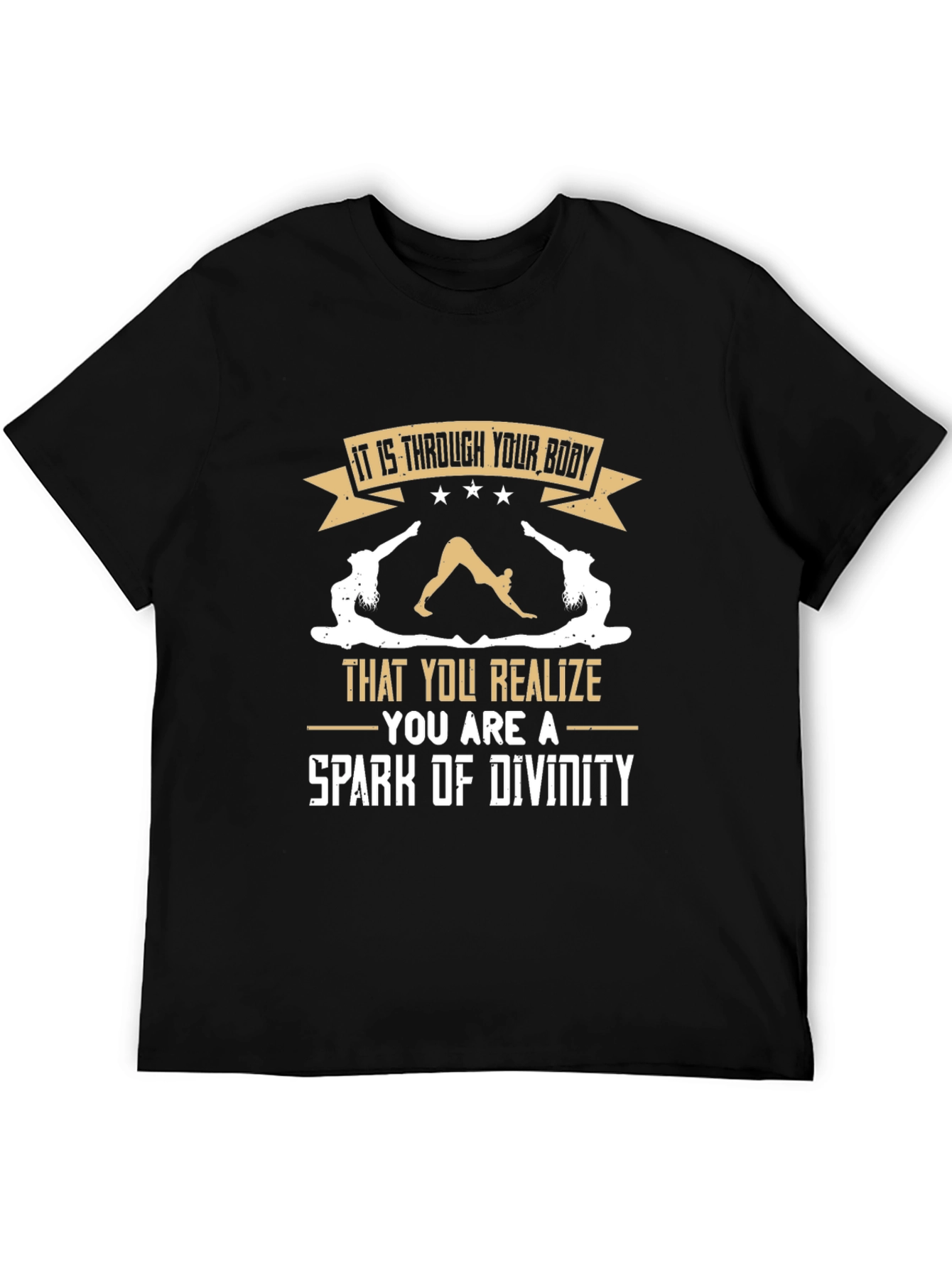 Yoga Spark of Divinity Graphic Tee
