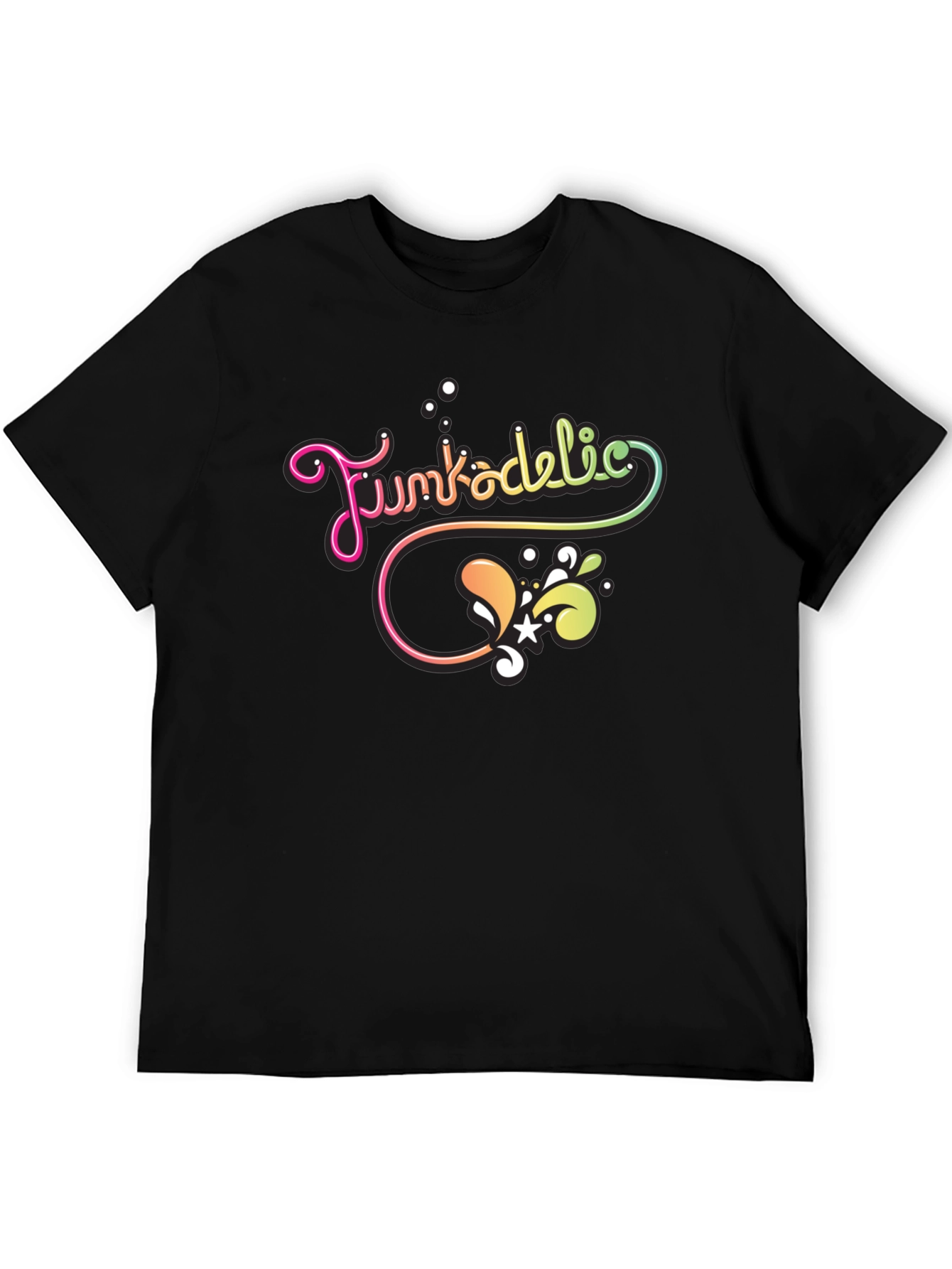 Funkadelic Graphic Tee - Black Cotton T-Shirt