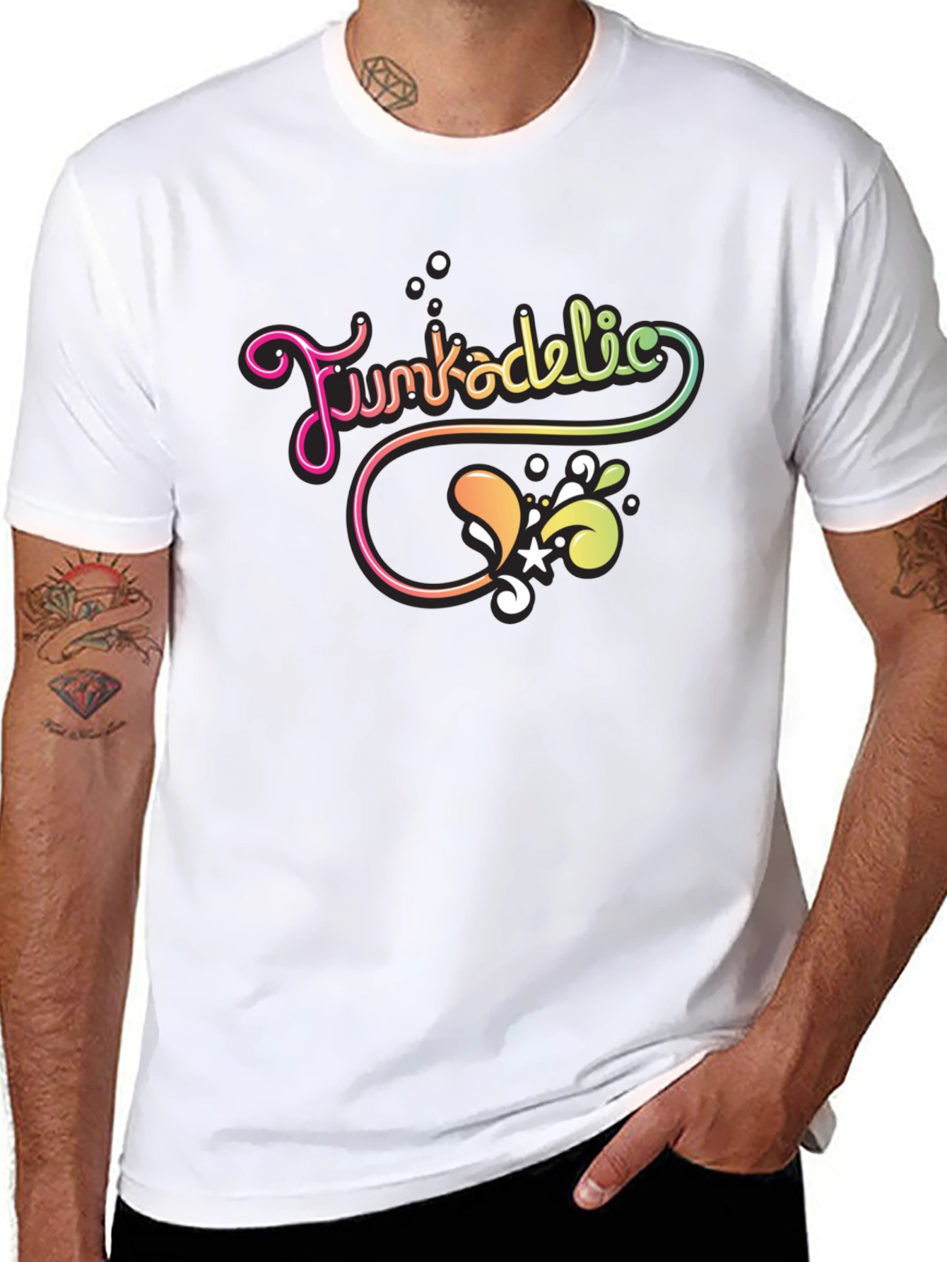 Funkadelic Graphic Tee - Black Cotton T-Shirt