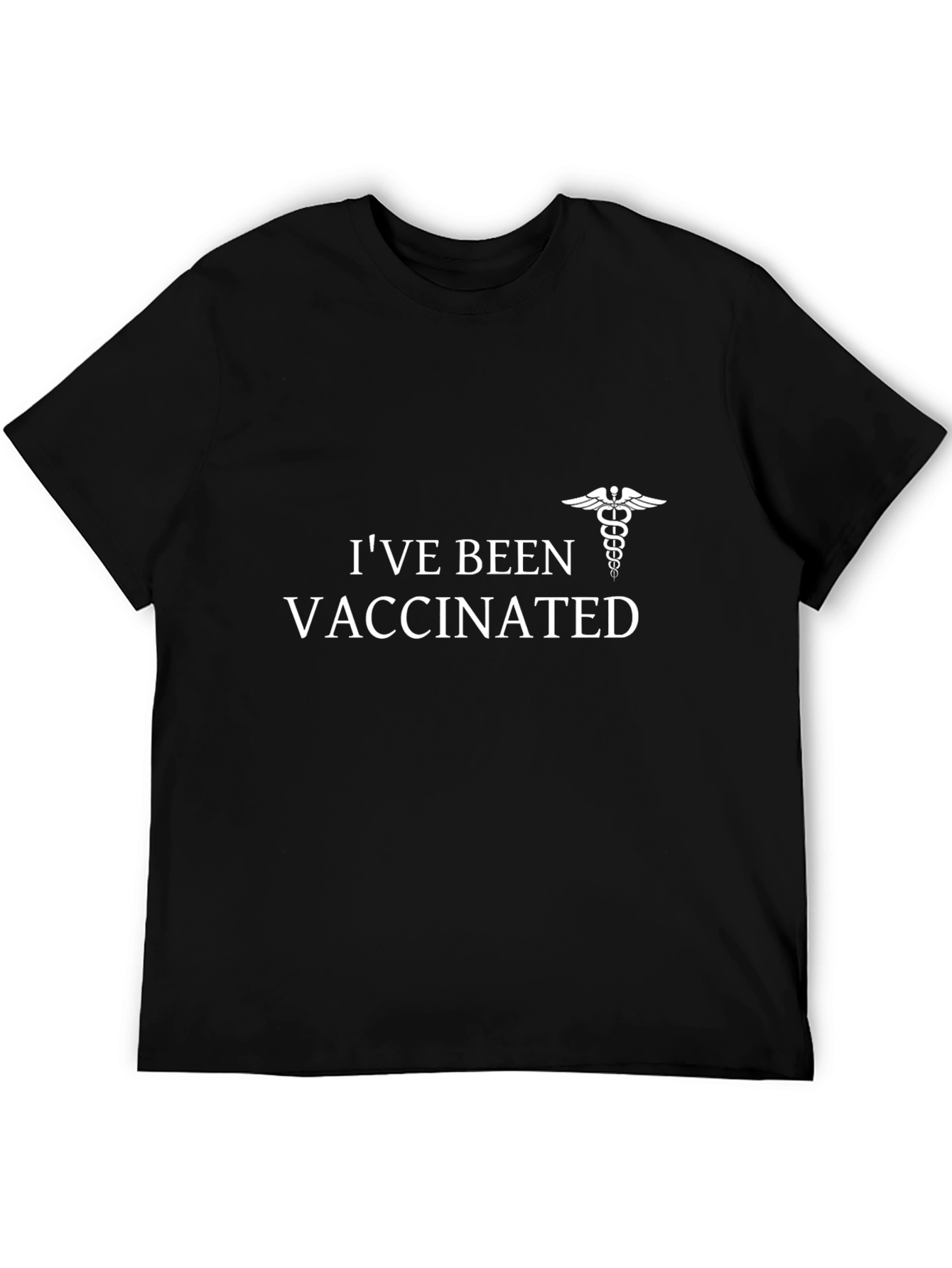 Ive Been Vaccinated Black T-Shirt