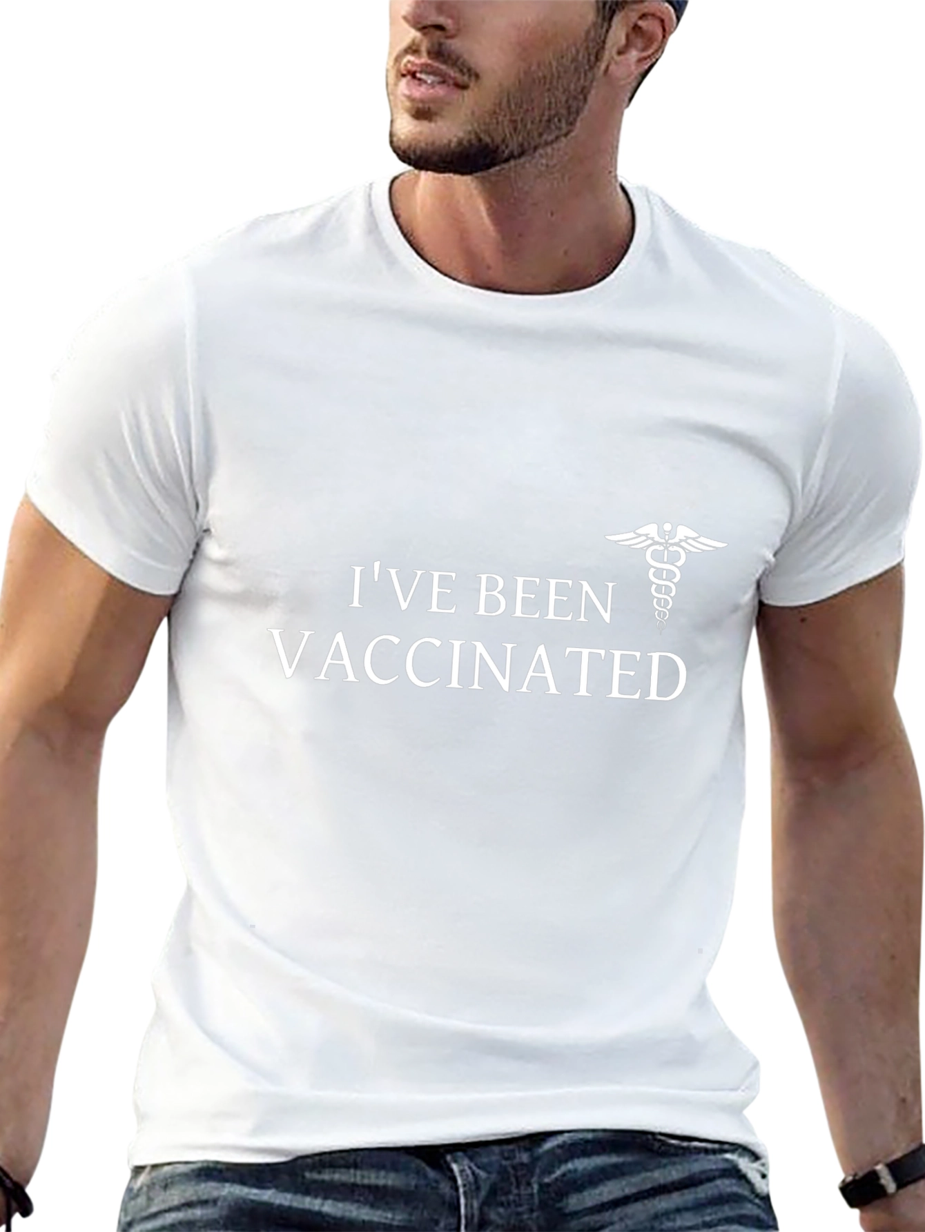 Ive Been Vaccinated Black T-Shirt