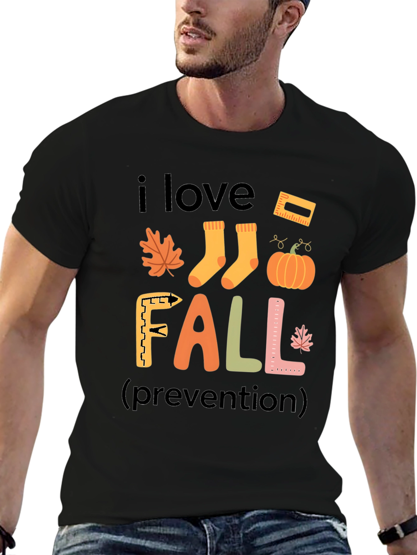 I Love Fall Prevention T-Shirt