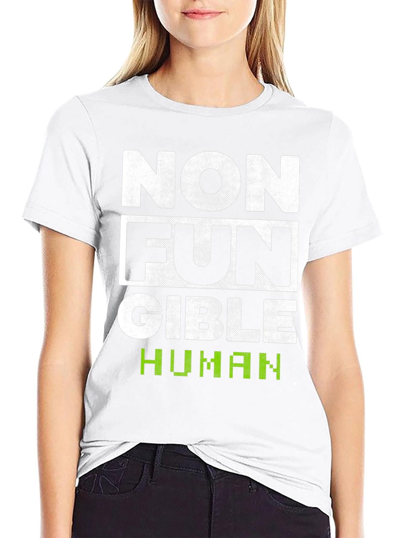 Non-Fungible Human Funny T-Shirt