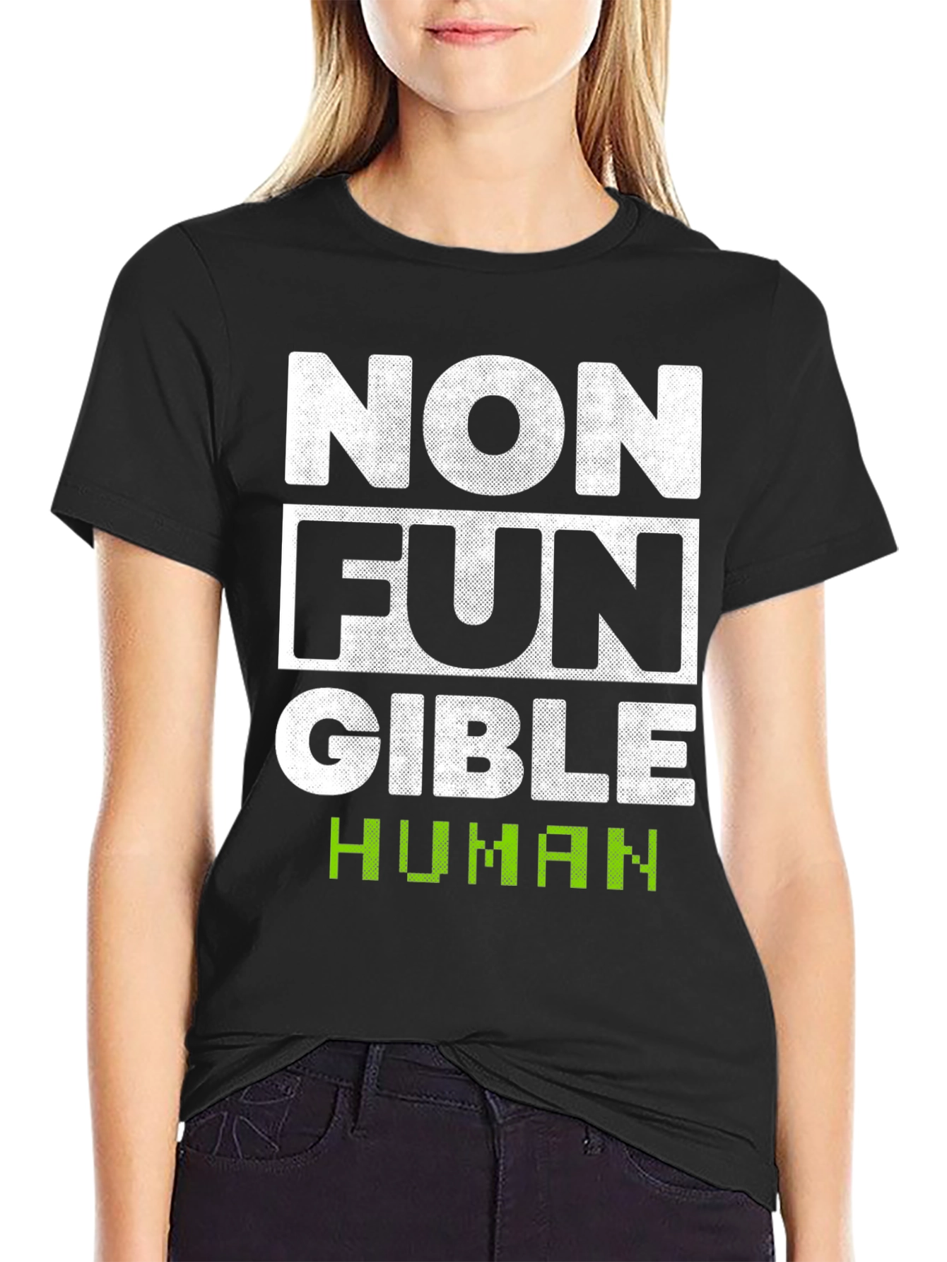 Non-Fungible Human Funny T-Shirt