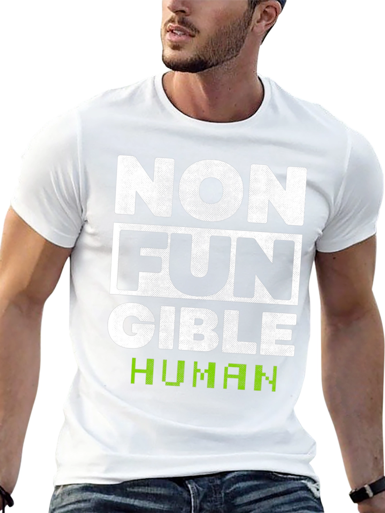 Non-Fungible Human Funny T-Shirt