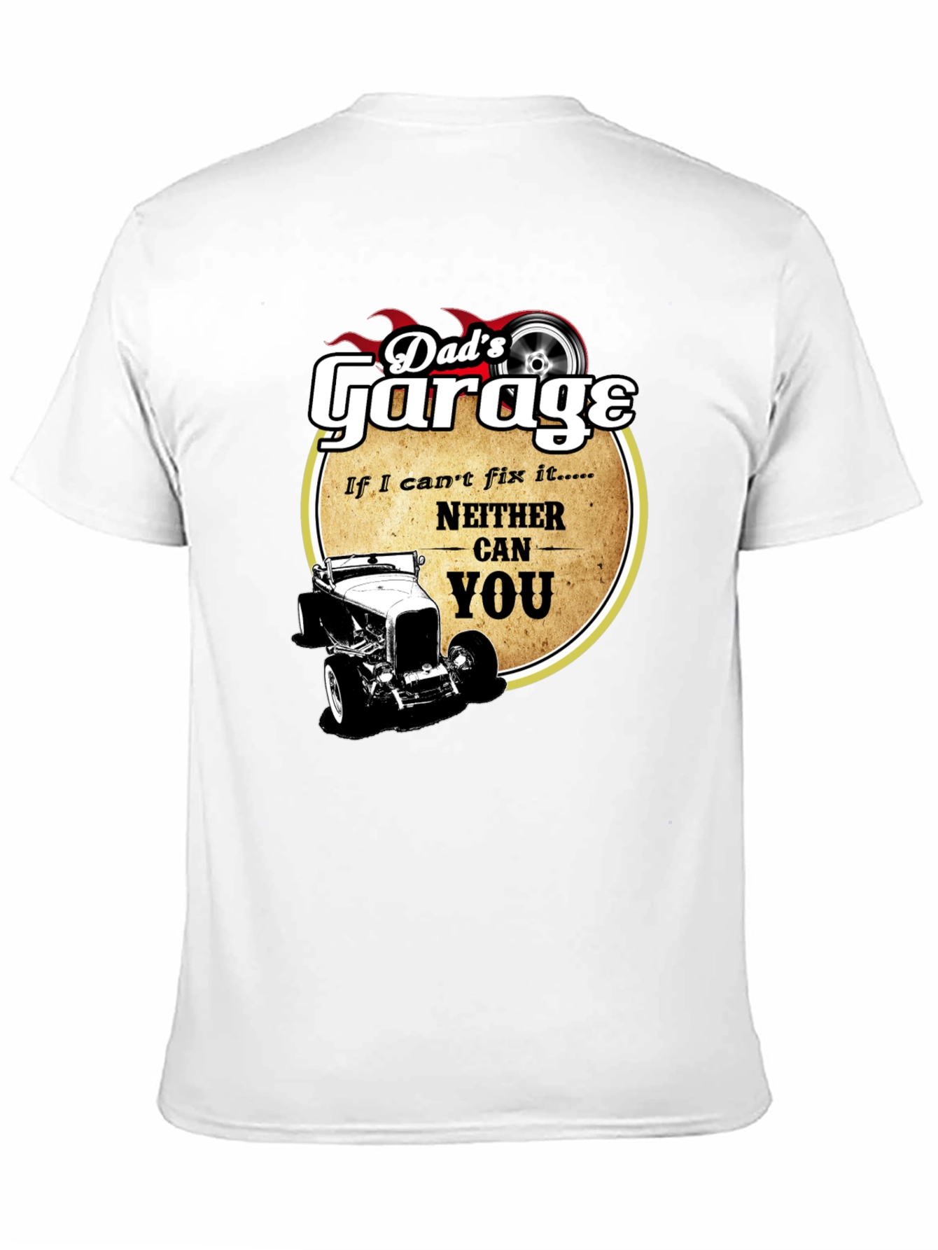 Dads Garage T-Shirt - Funny Car Lover Tee