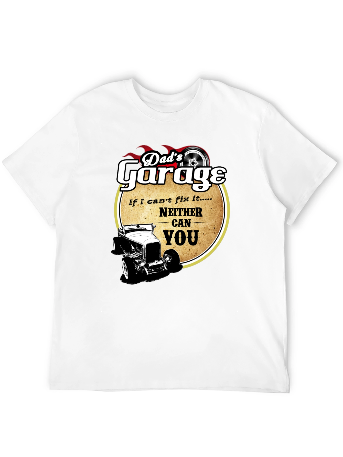 Dads Garage T-Shirt - Funny Car Lover Tee