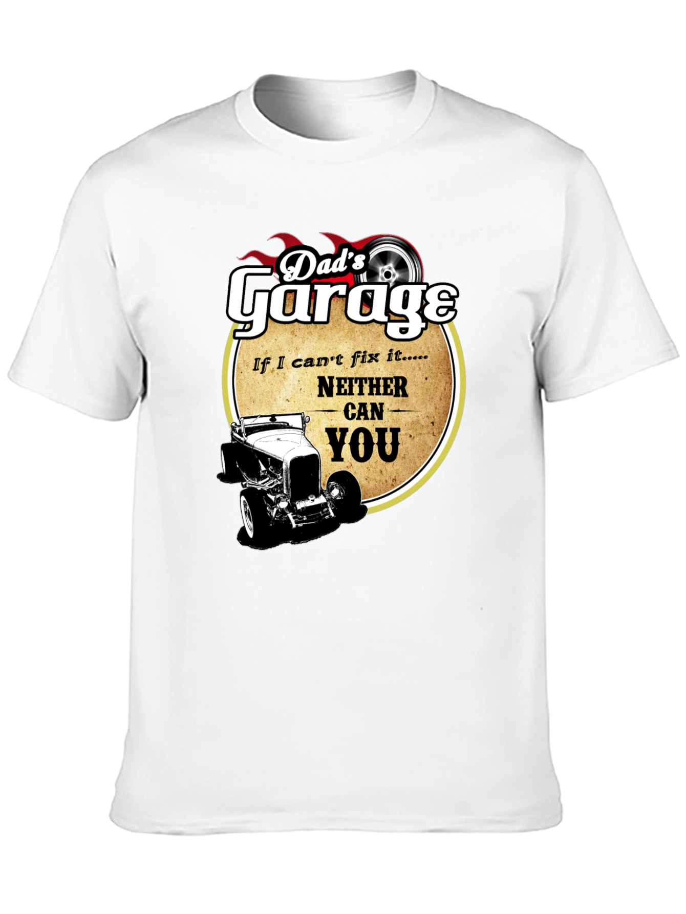 Dads Garage T-Shirt - Funny Car Lover Tee