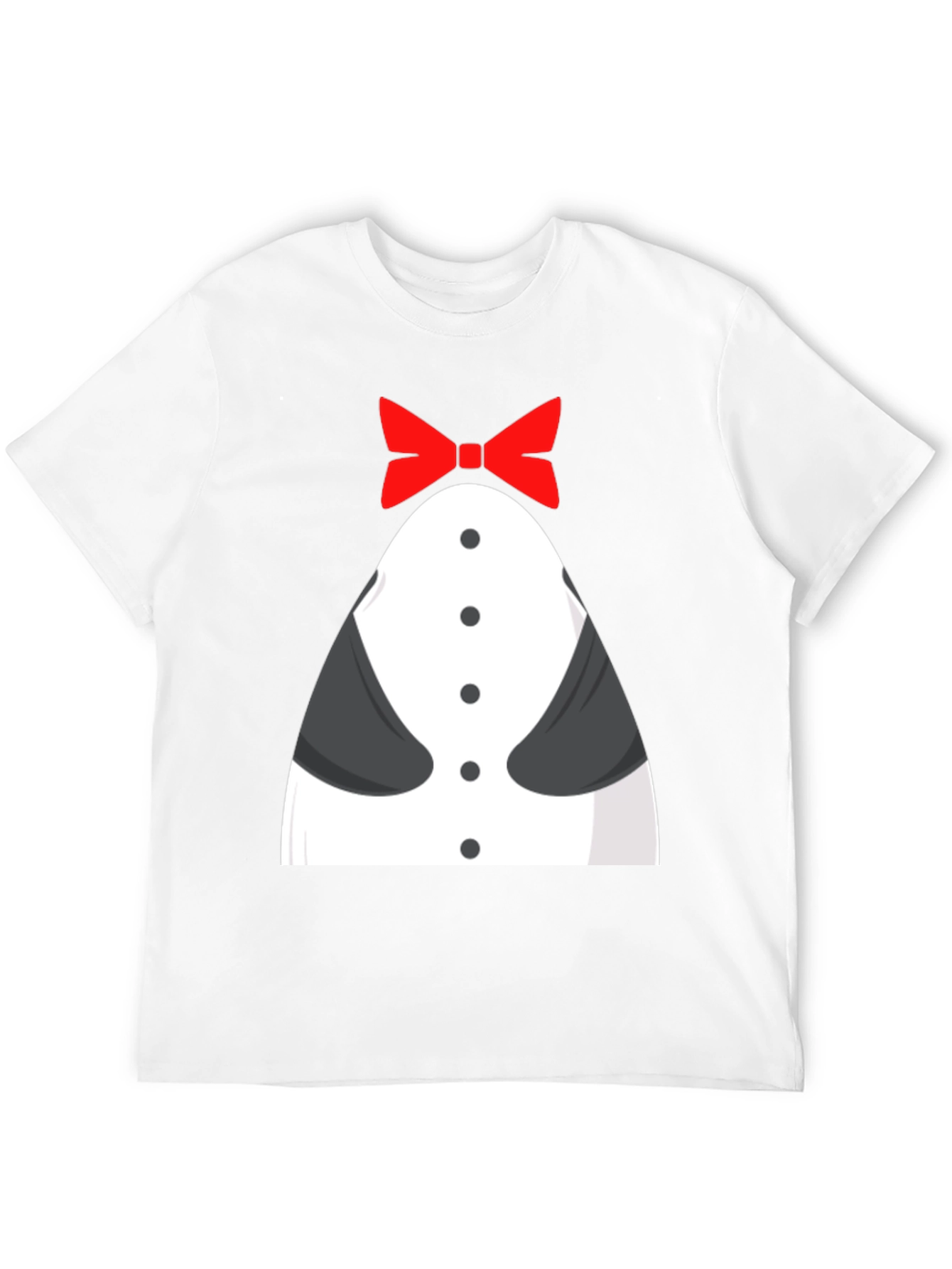 Funny Tuxedo T-Shirt - Bowtie Design Novelty Tee