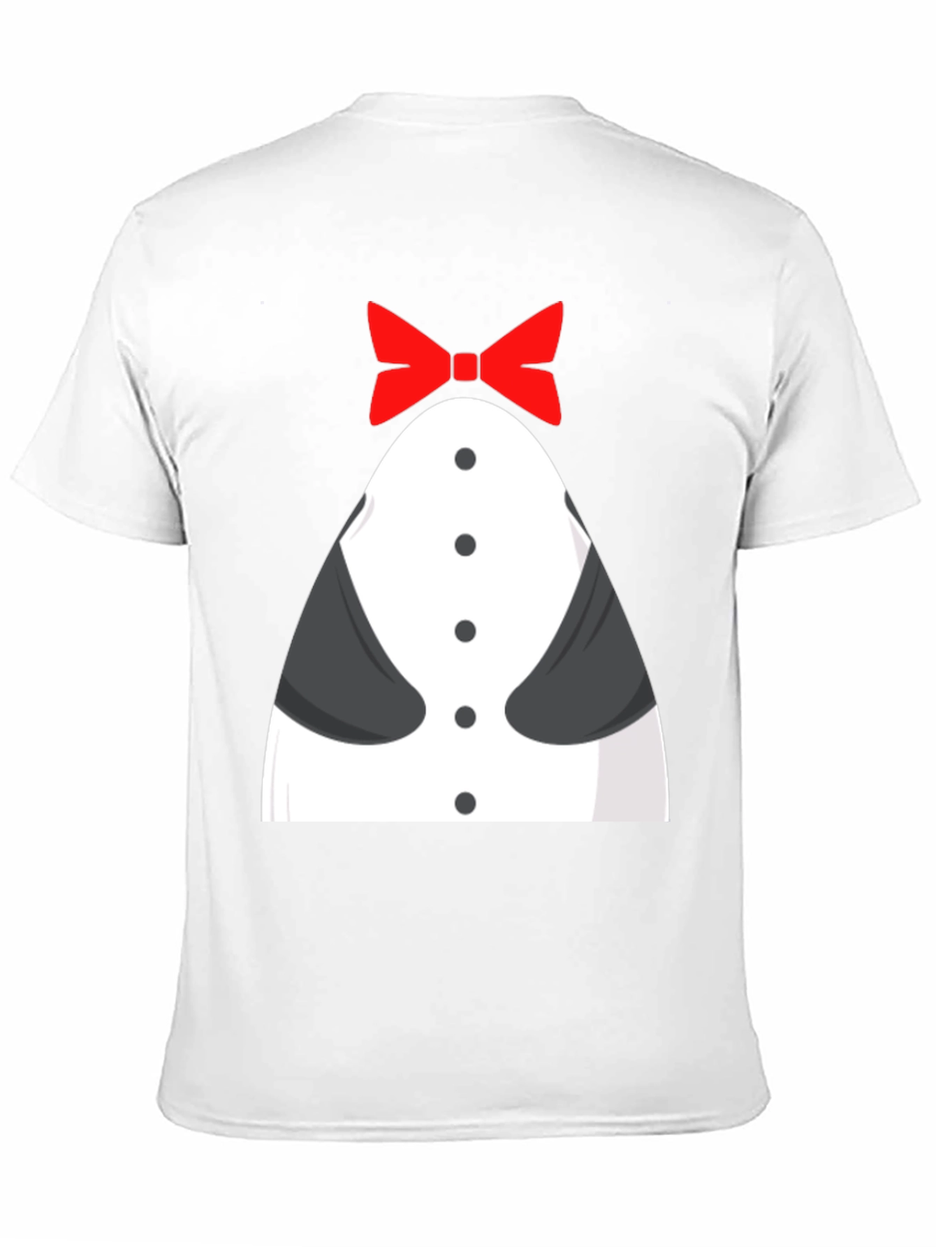 Funny Tuxedo T-Shirt - Bowtie Design Novelty Tee