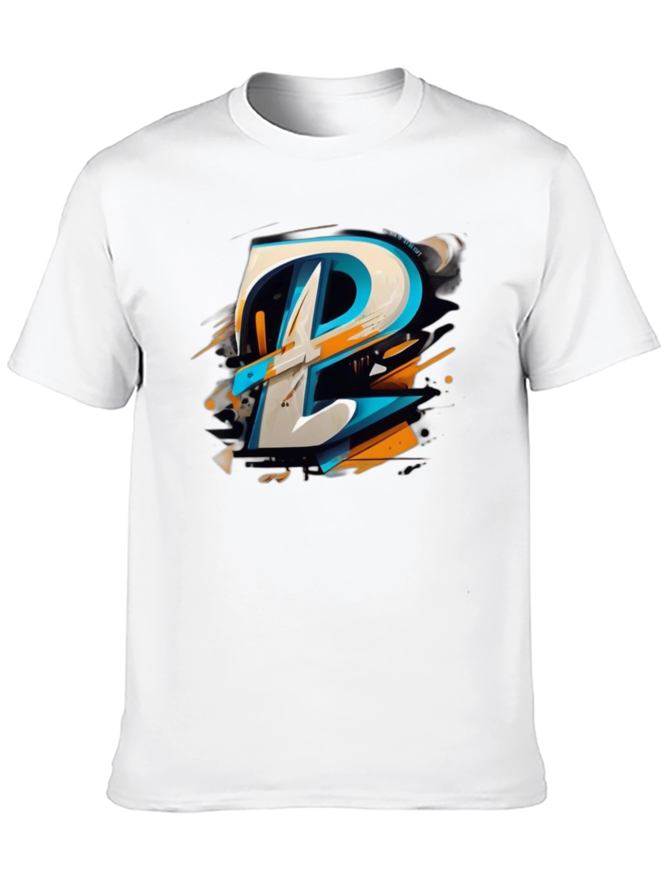 Abstract Graphic Tee - Modern Art Design