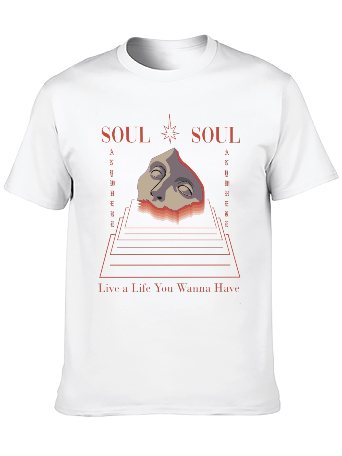 Soul Anywhere Graphic T-Shirt - Unique Design