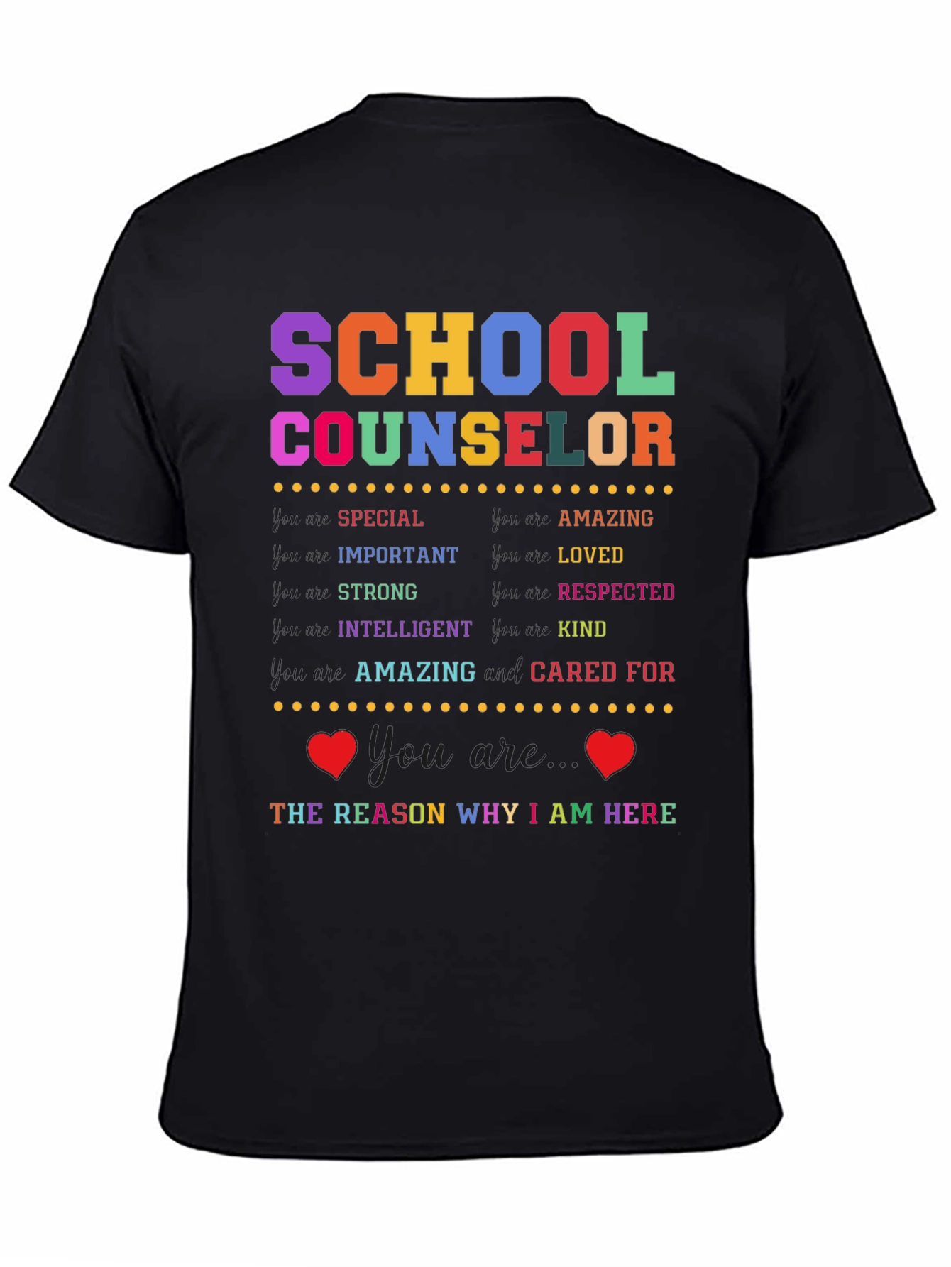 School Counselor Appreciation T-Shirt - Special Amazing