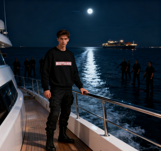 "Bodyguard" Bold Statement Crewneck