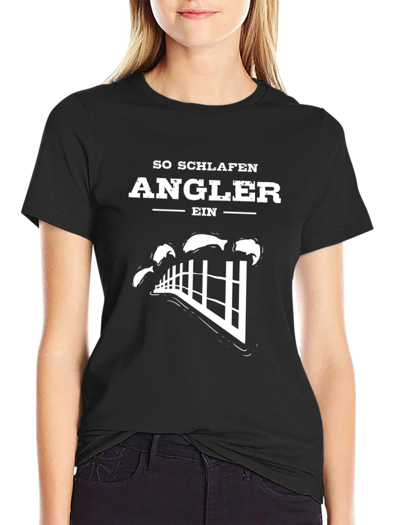 Angler Sleep T-Shirt - Funny Fisherman Tee