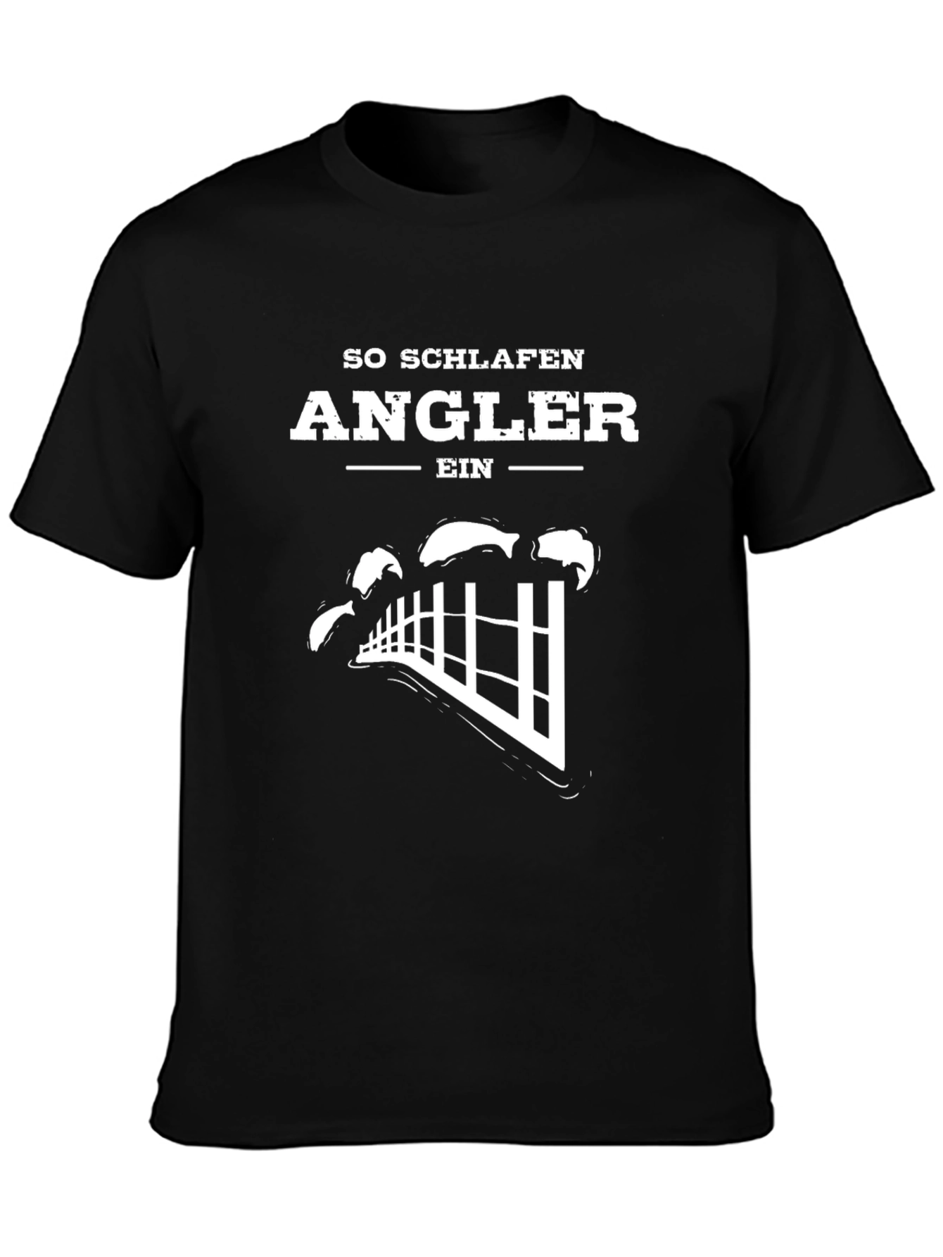 Angler Sleep T-Shirt - Funny Fisherman Tee