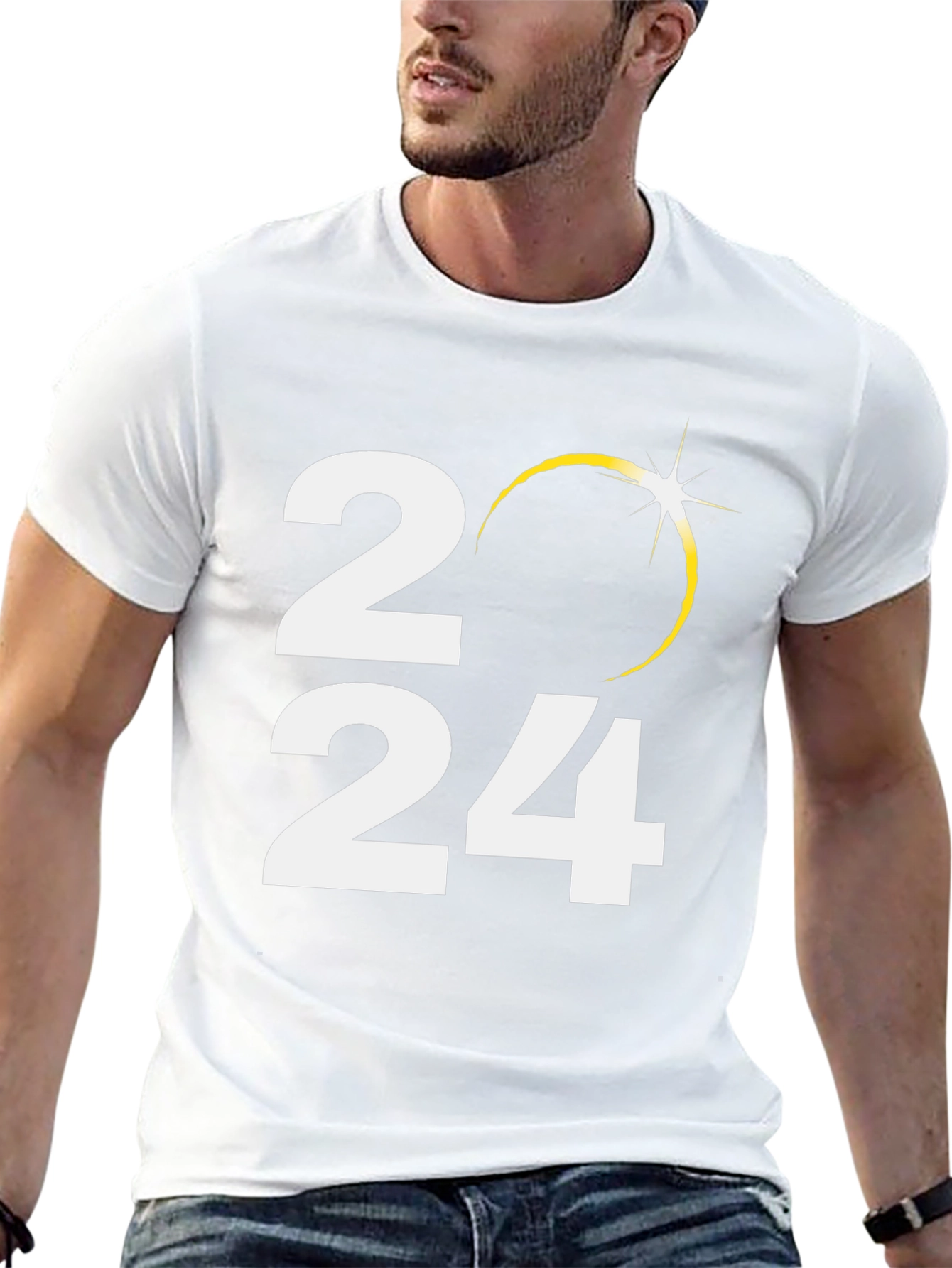 2024 Eclipse T-Shirt - Total Solar Eclipse Souvenir Tee