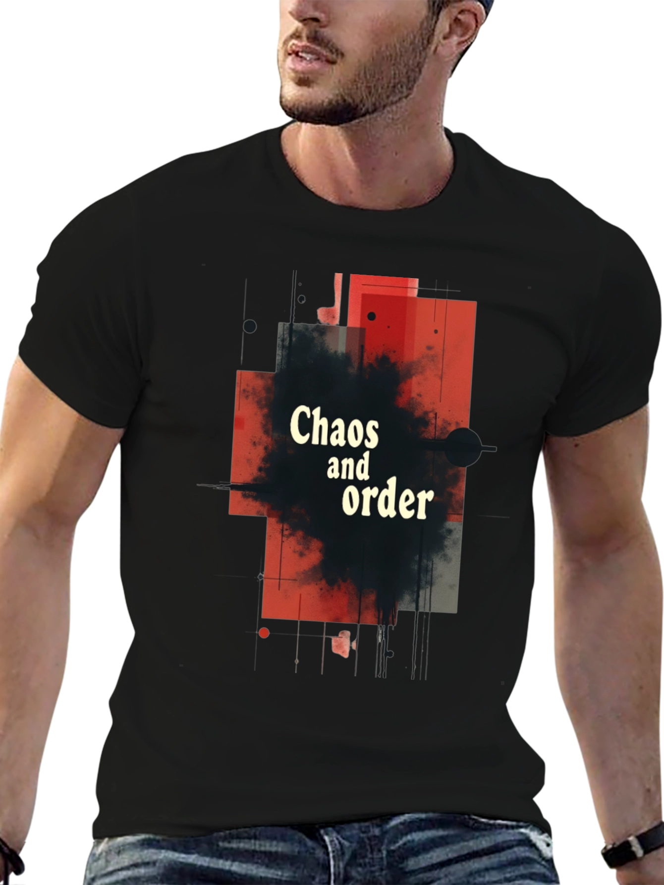 Chaos and Order Graphic T-Shirt