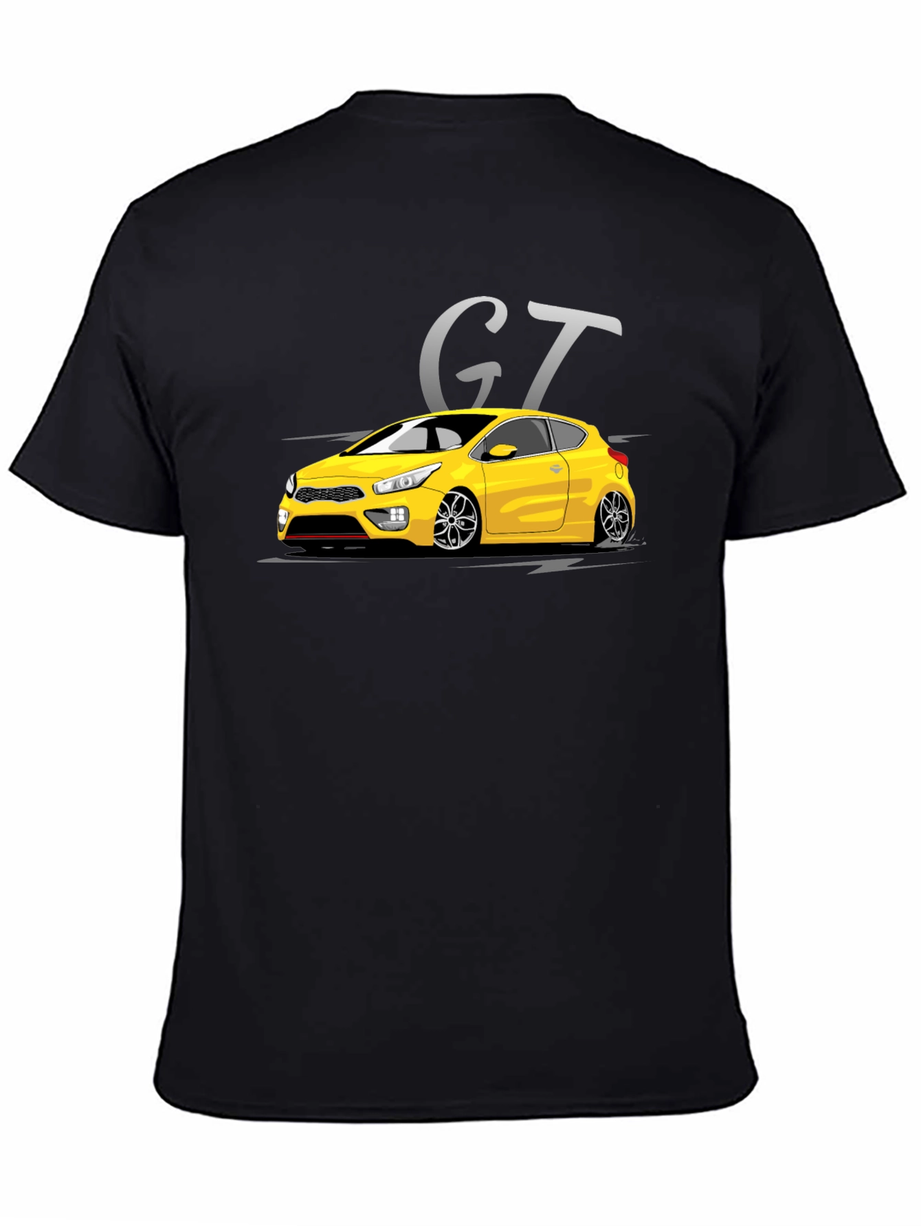 GT Car Graphic T-Shirt - Sporty Style