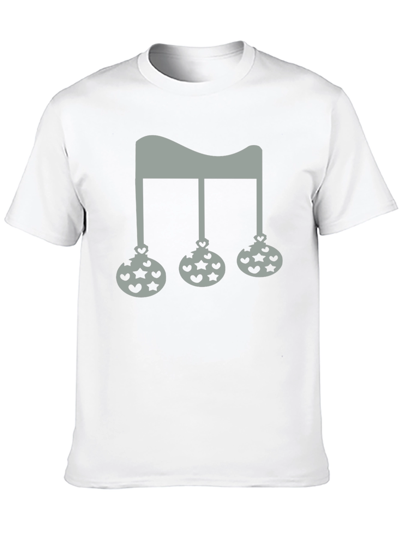 Holiday Ornament Graphic Tee - Fun Christmas T-Shirt