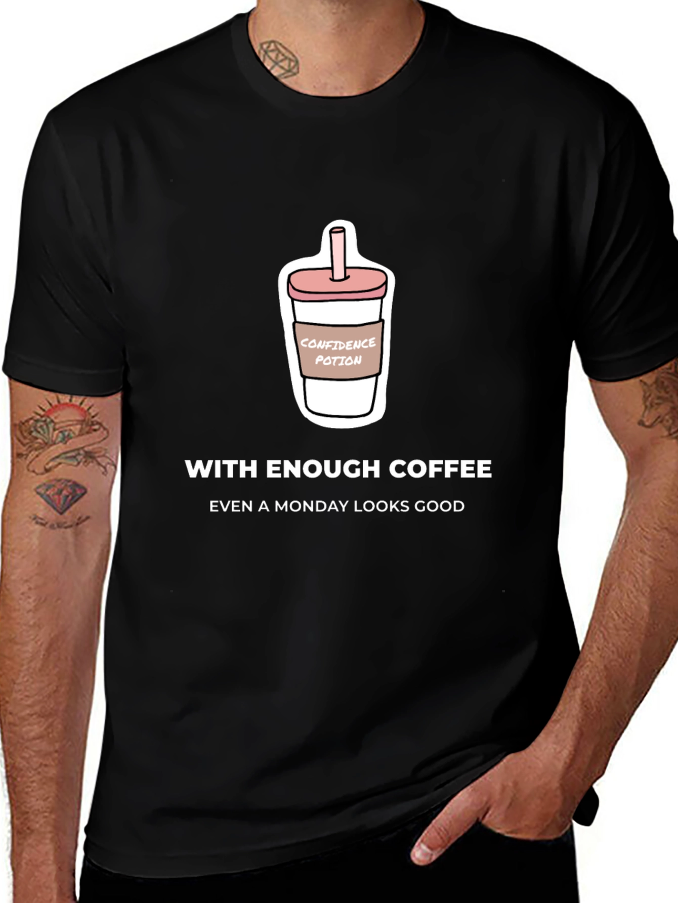 Coffee Confidence Potion Graphic Tee